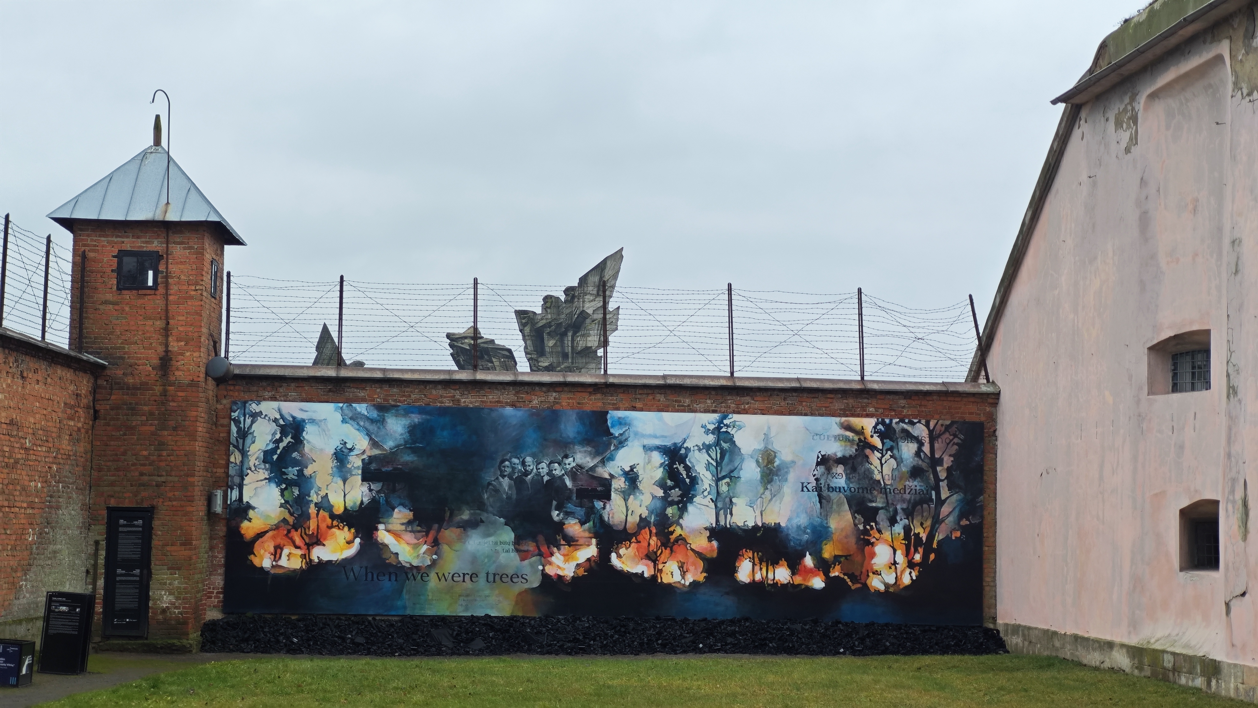 Mural en el Fuerte Noveno, Kaunas