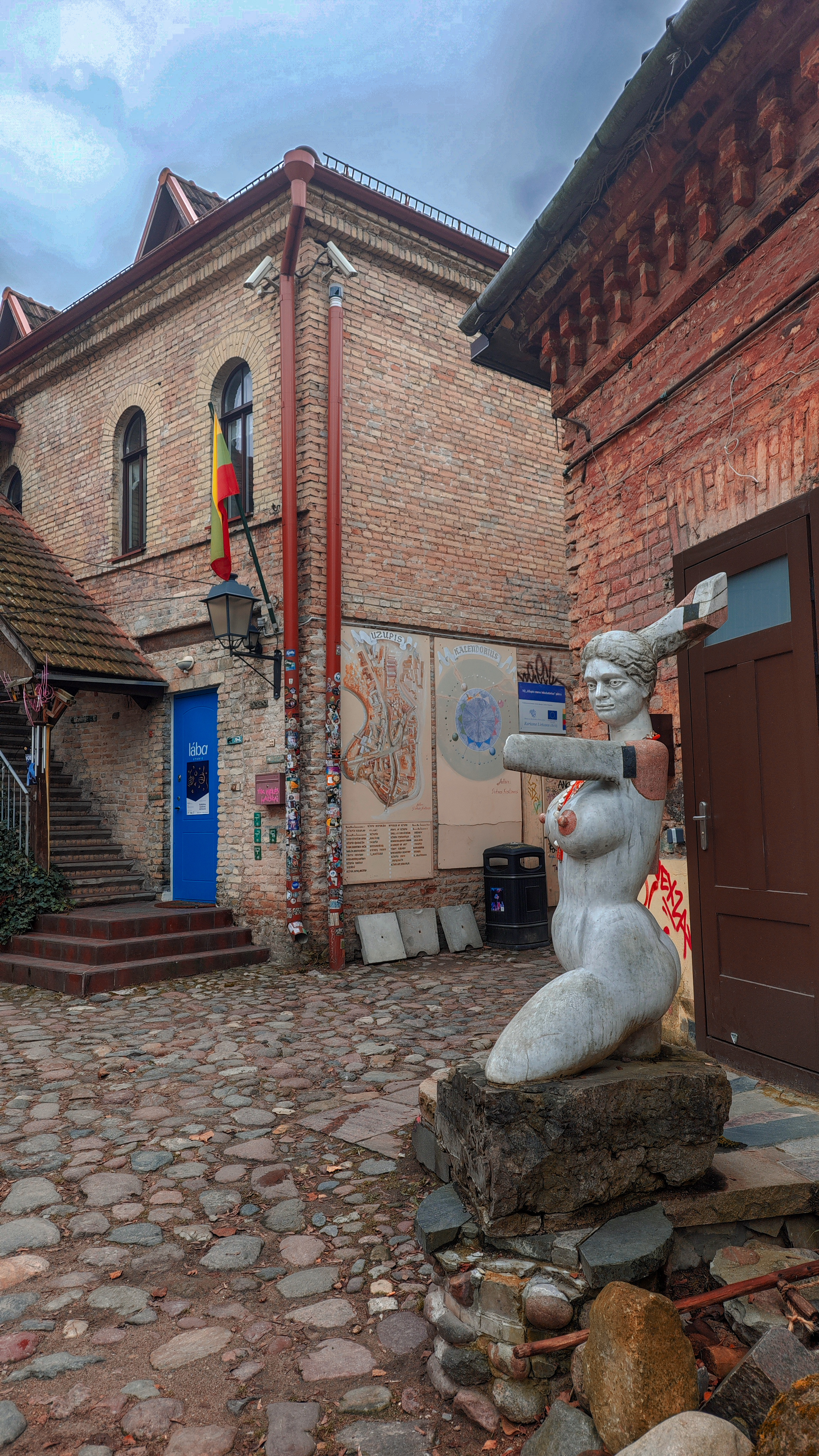 Distrito de Užupis, en Vilna