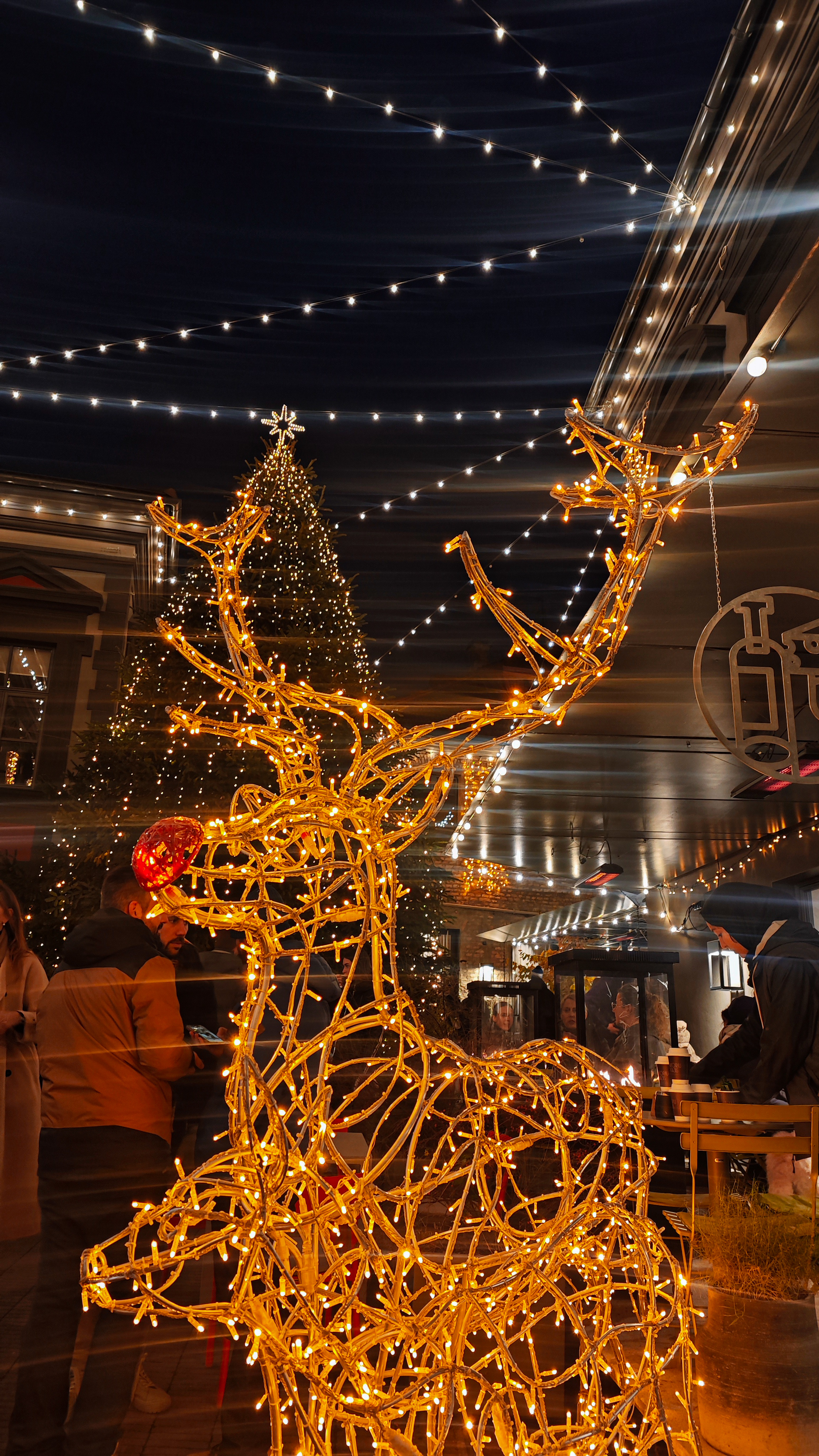 Decoraciones navideñas en Vilna