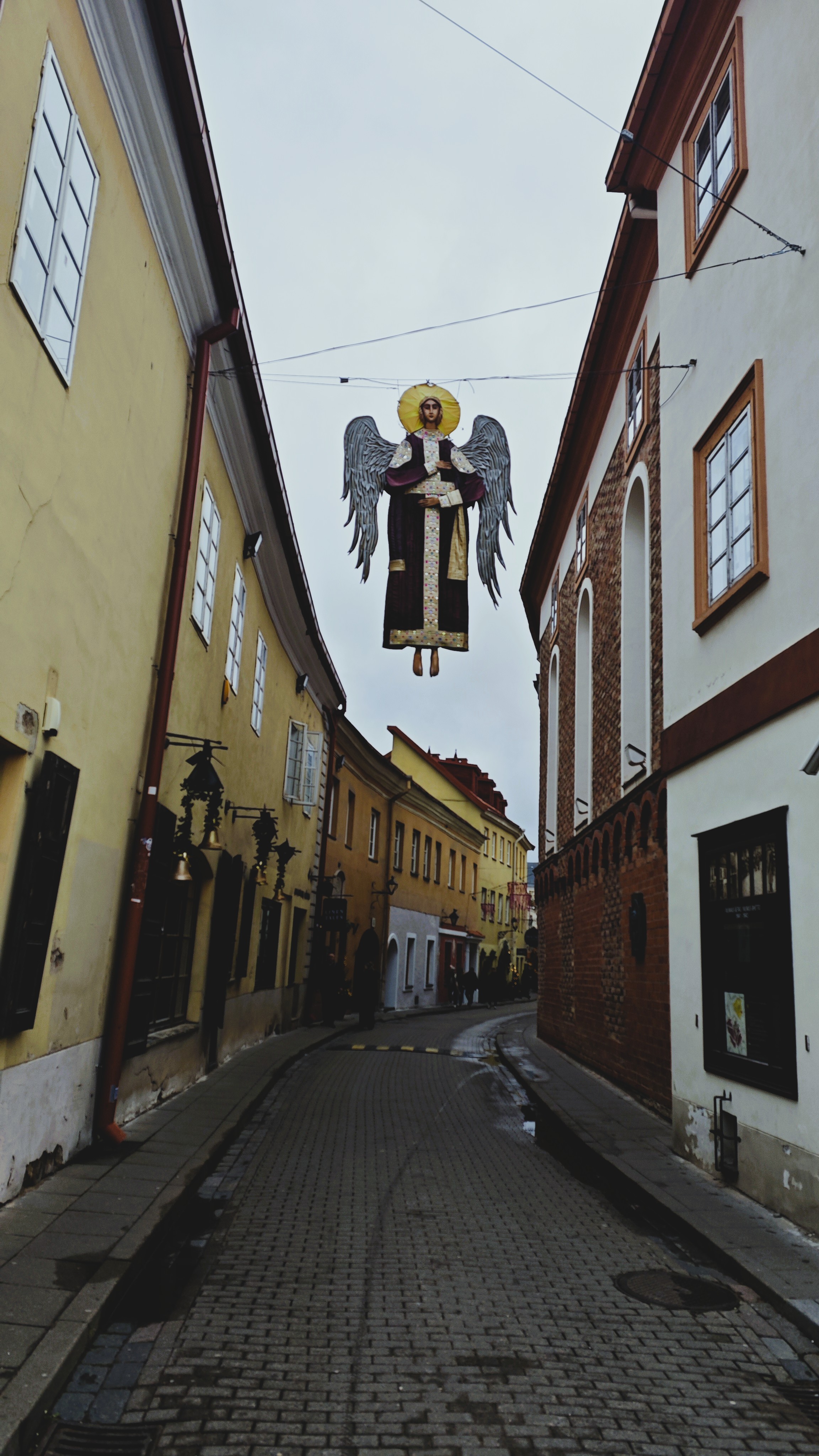 Casco Antiguo (Senamiestis) en Vilna. Calles Pilies y Didžioji