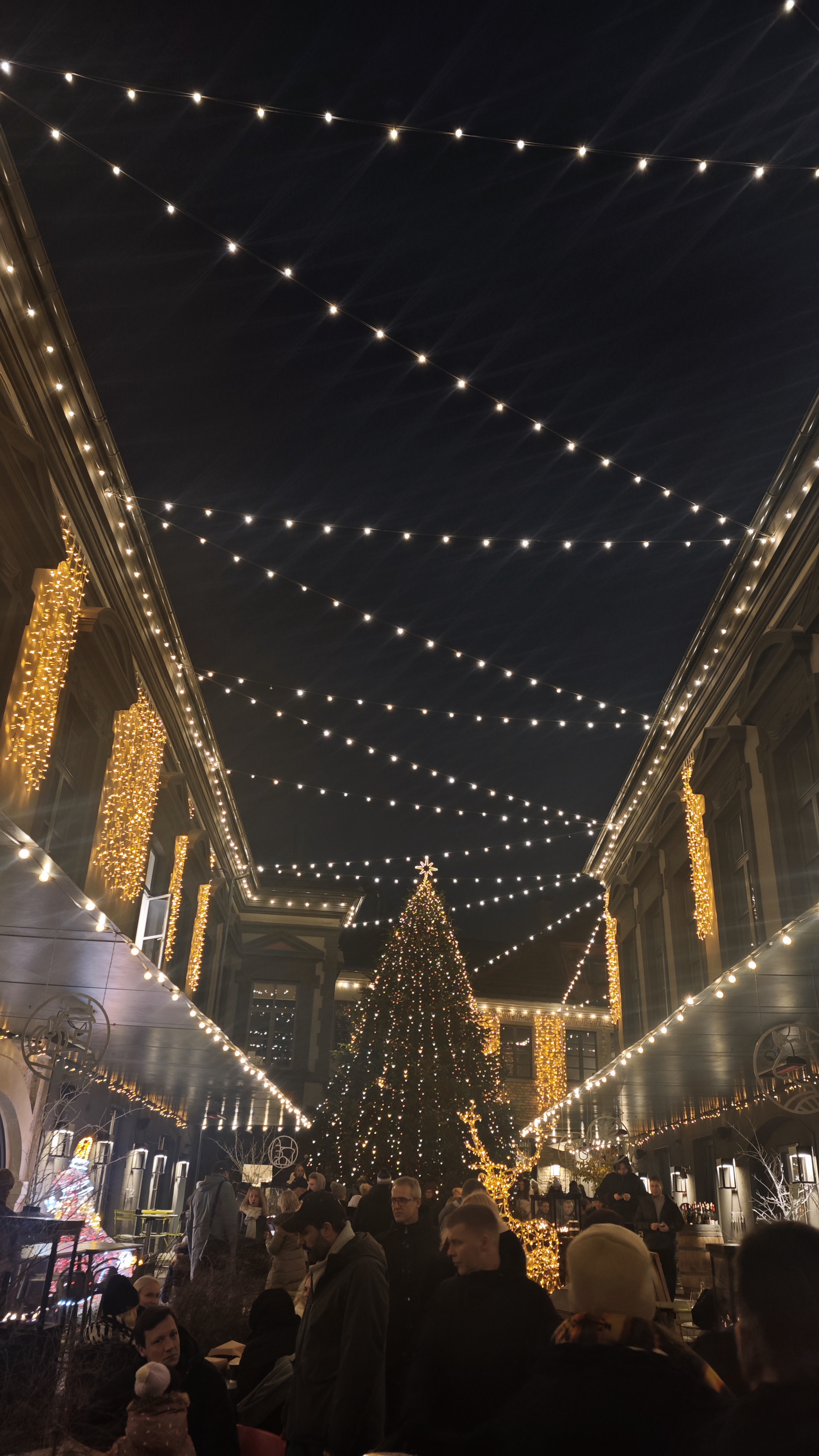 Decoraciones navideñas en Vilna
