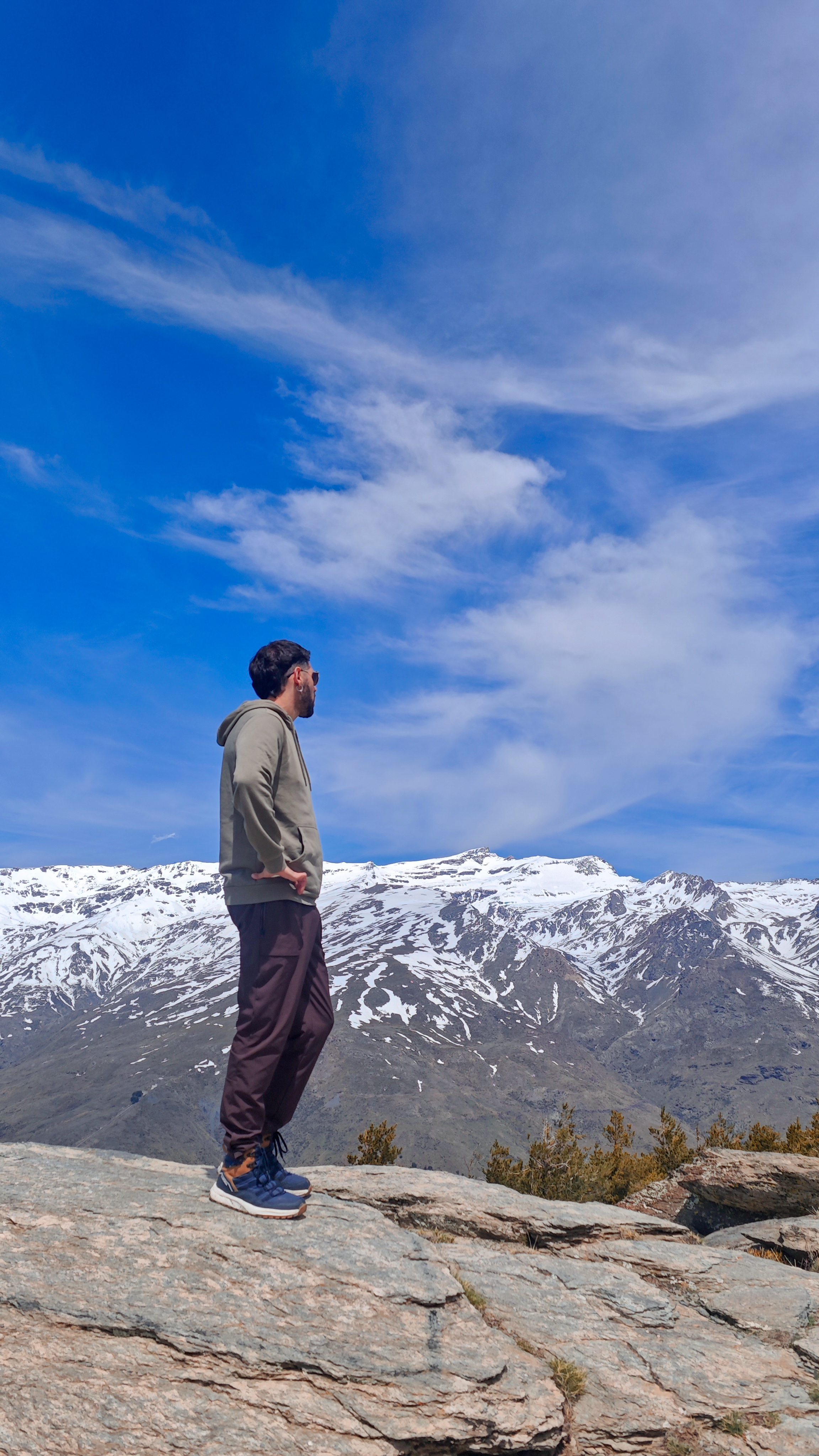 Pista forestal desde Capileira hacia Mirador Puerto Molina