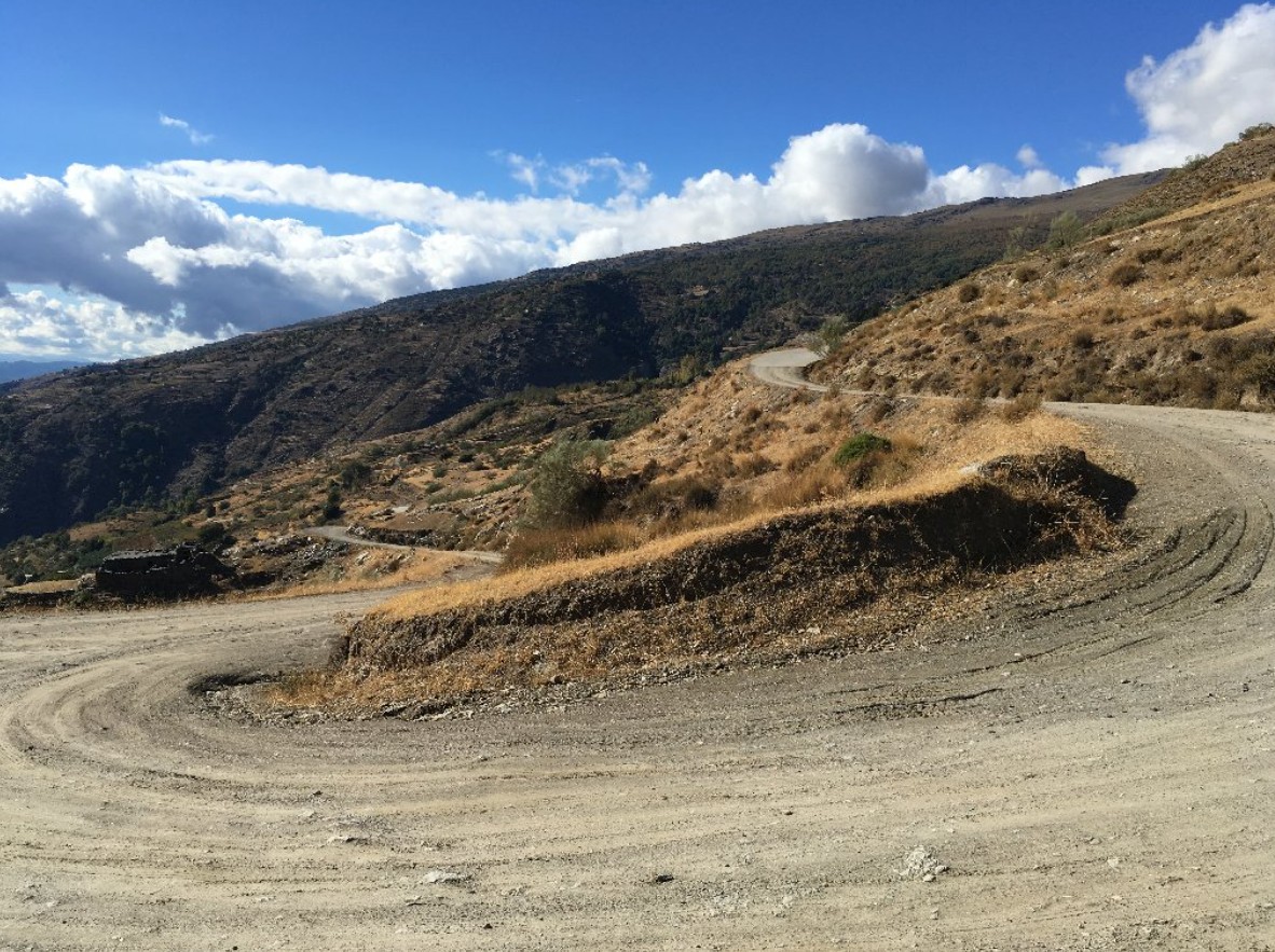 Camino de montaña para llegar a O Sel Ling