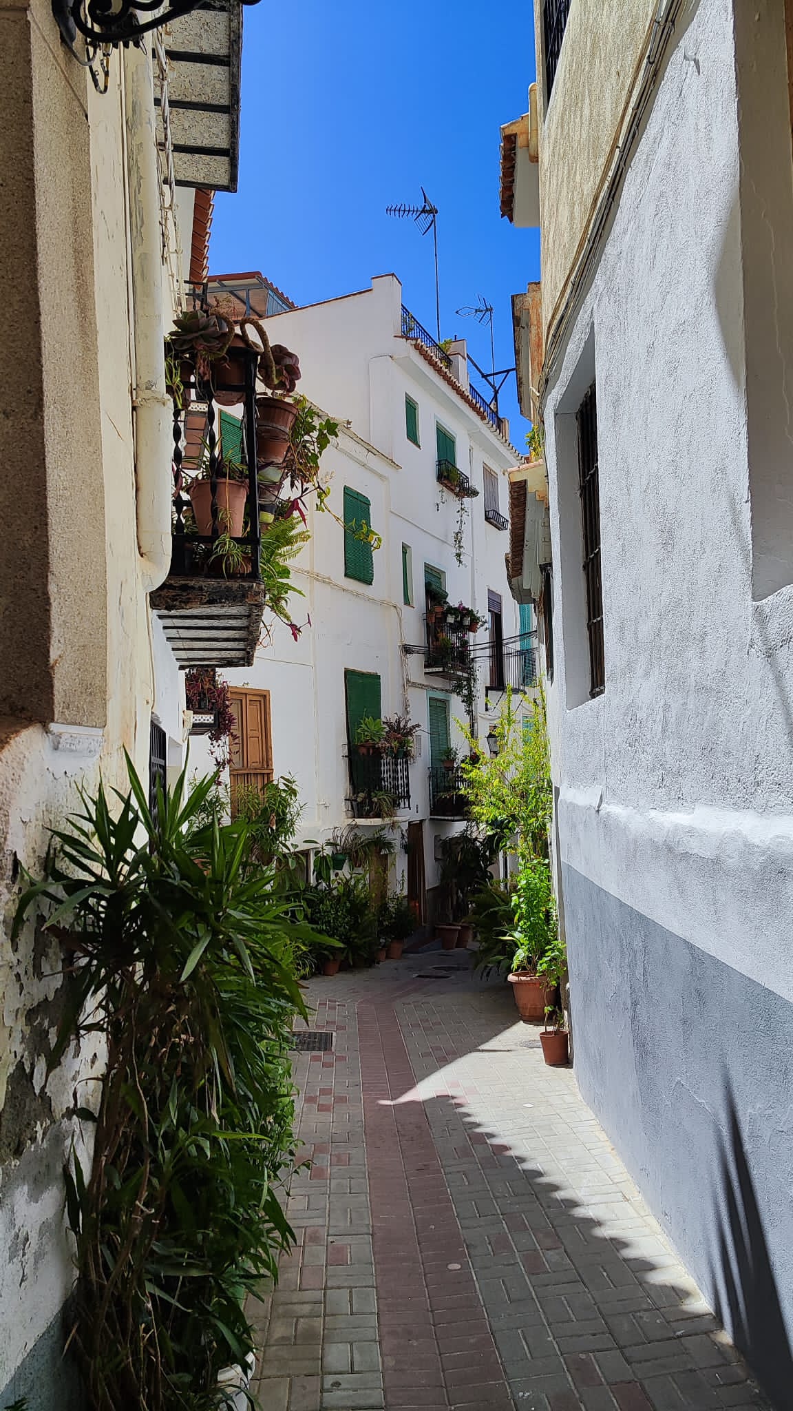 Calle de La Juderia, en Lanjarón