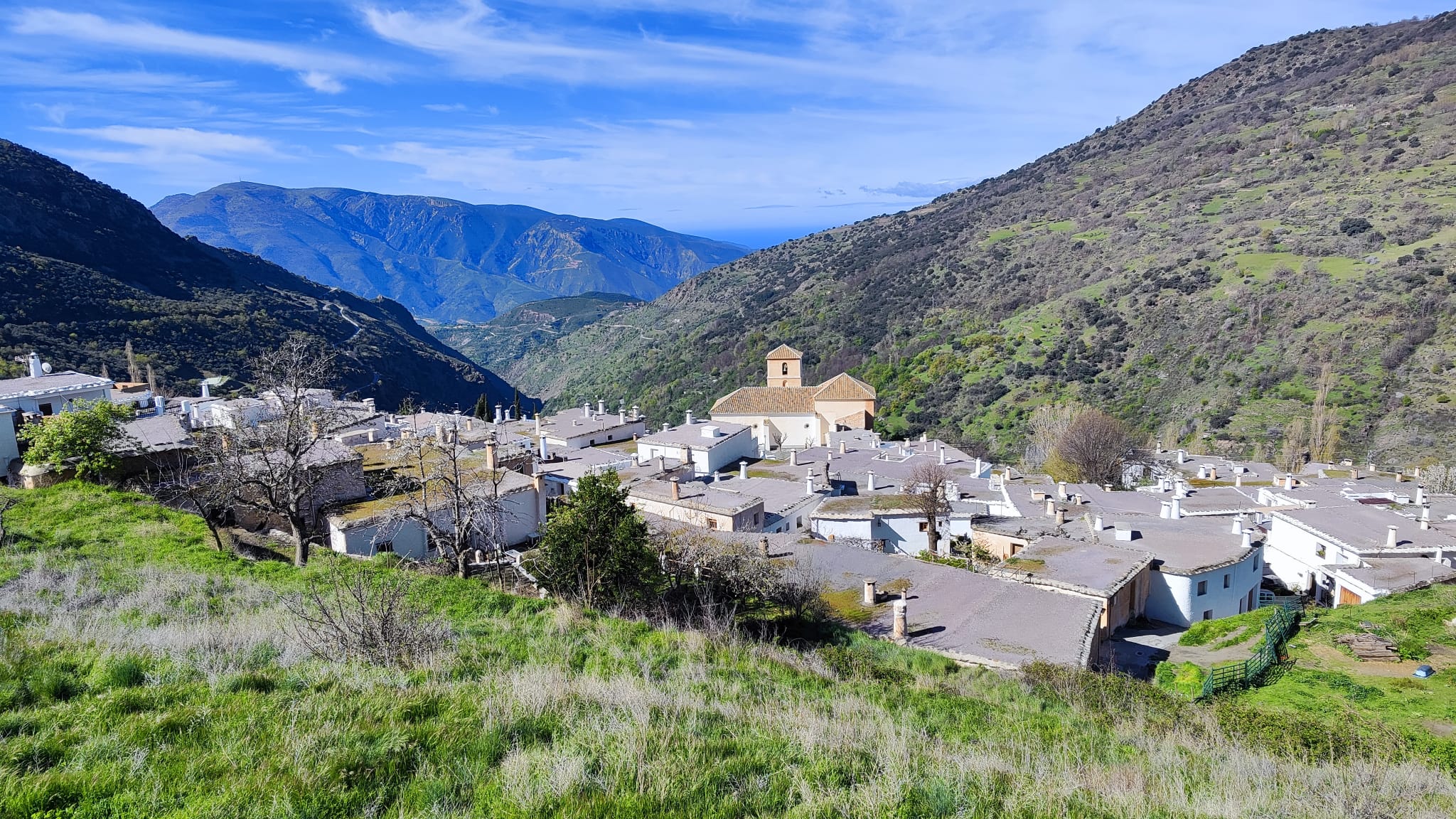 Panorámica de Bubión