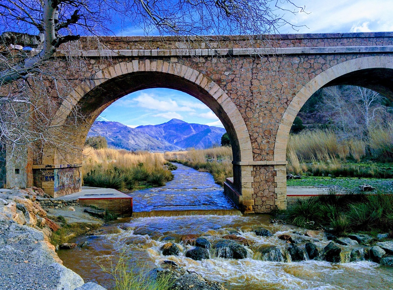 Puente de los siete ojos, en orgiva
