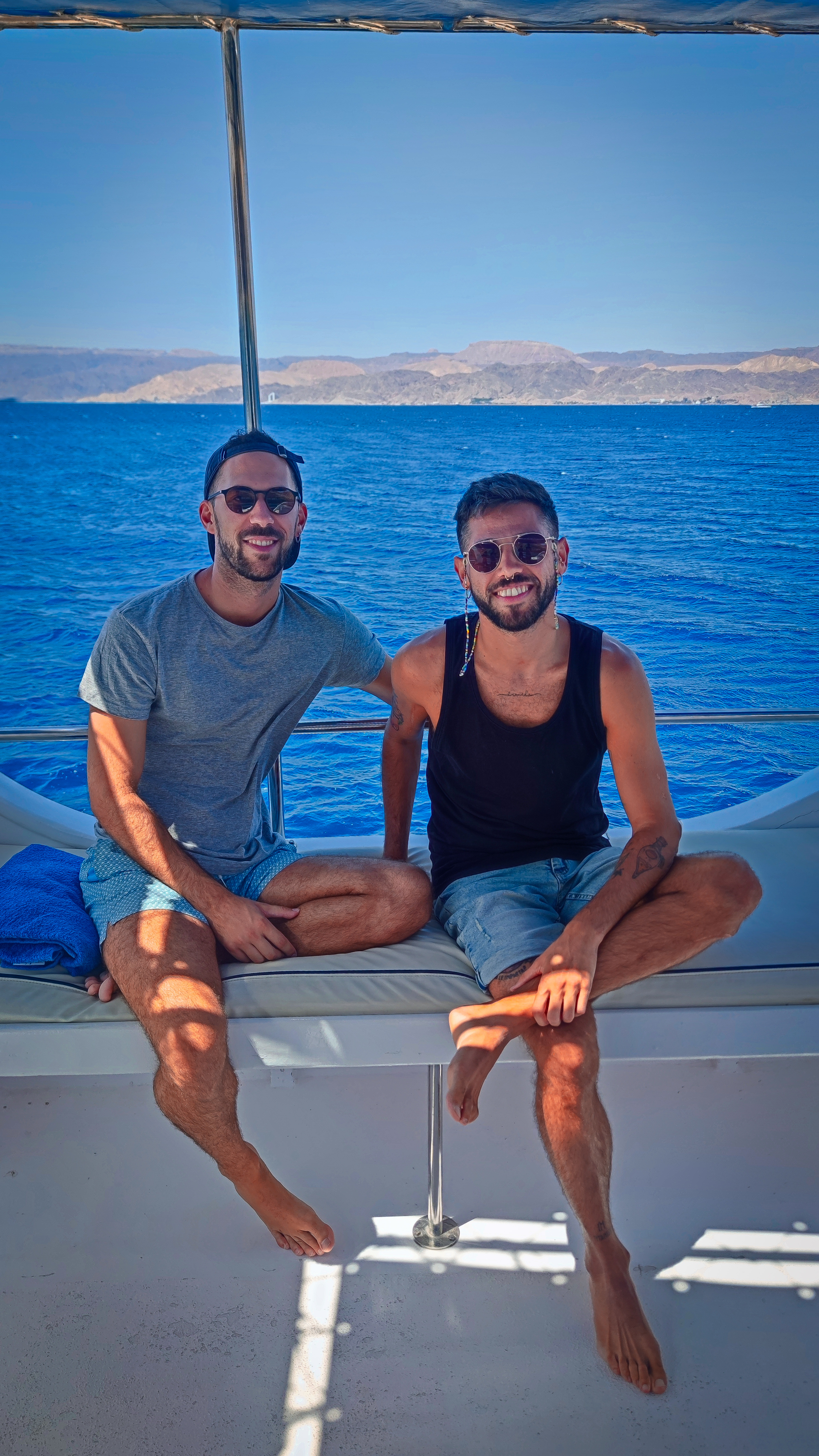 Submarinismo en el Mar Rojo desde un barco