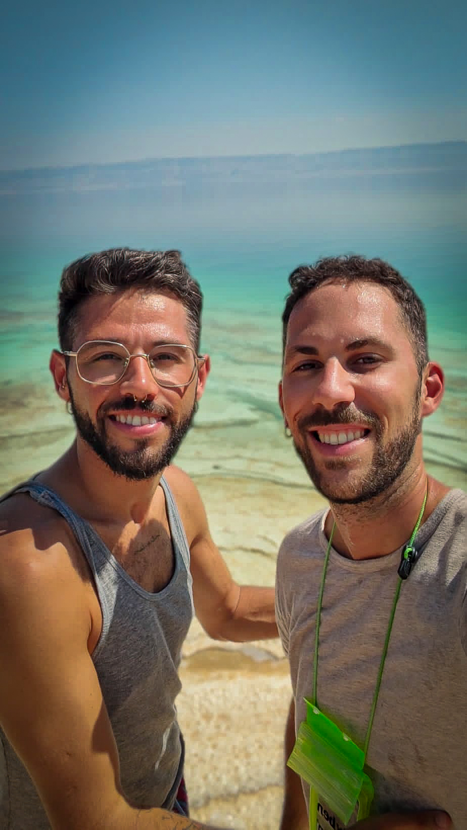 Playa Privada del Hotel O Beach Hotel & Resort, a orillas del Mar Muerto