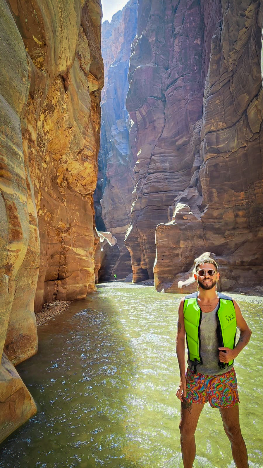 Cañón de Wadi Mujib, Jordania.