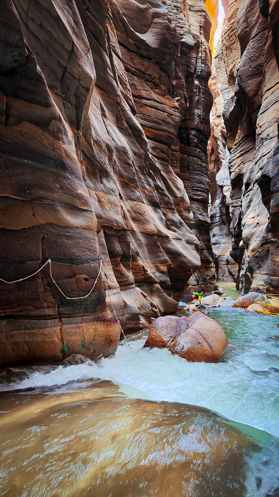 Cañón de Wadi Mujib, Jordania.