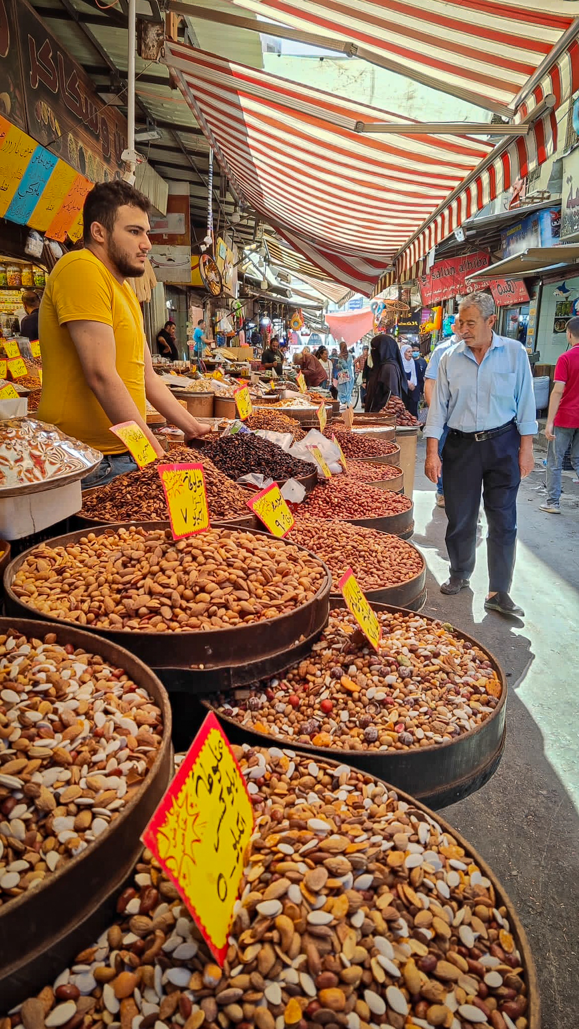 Bazar de Ammán, Jordania.