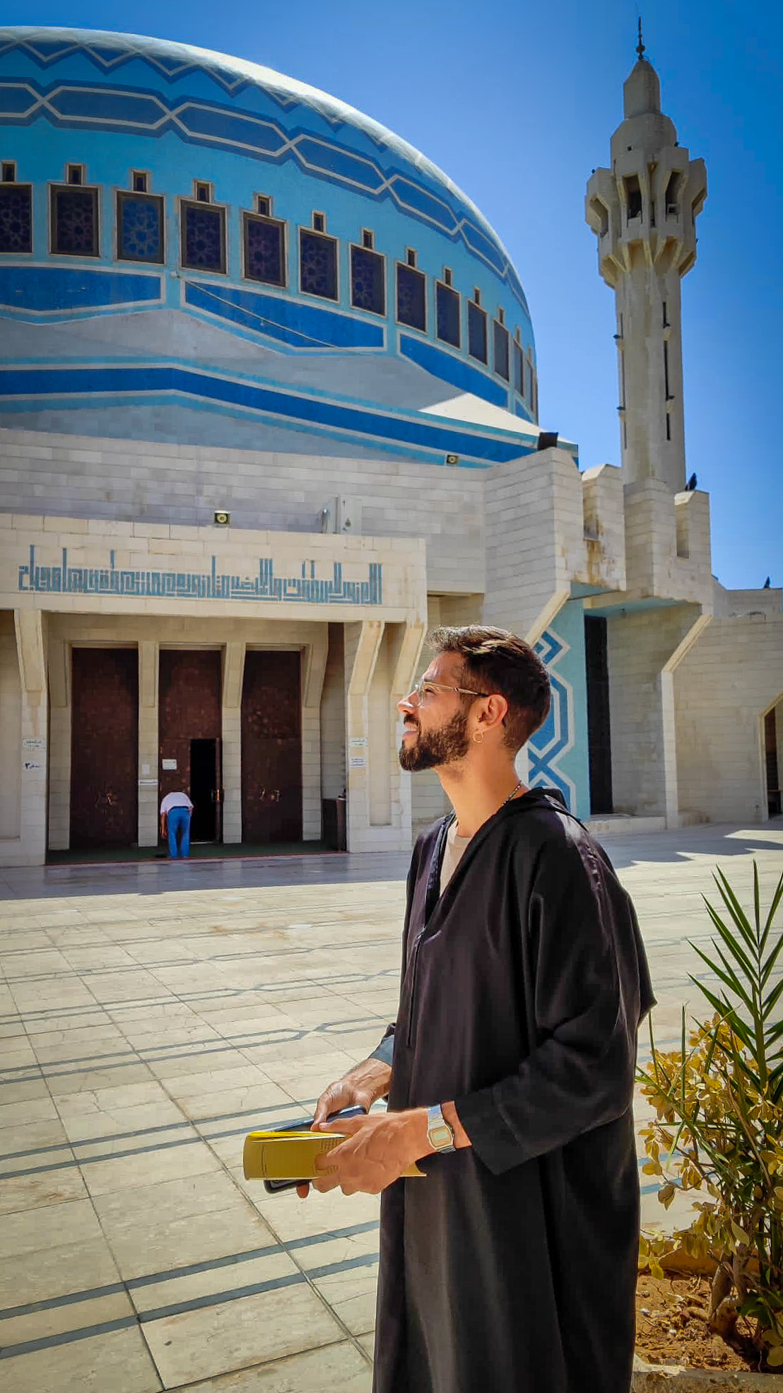 Mezquita Azul (Mezquita del Rey Abdullah I). Ammán, Jordania.