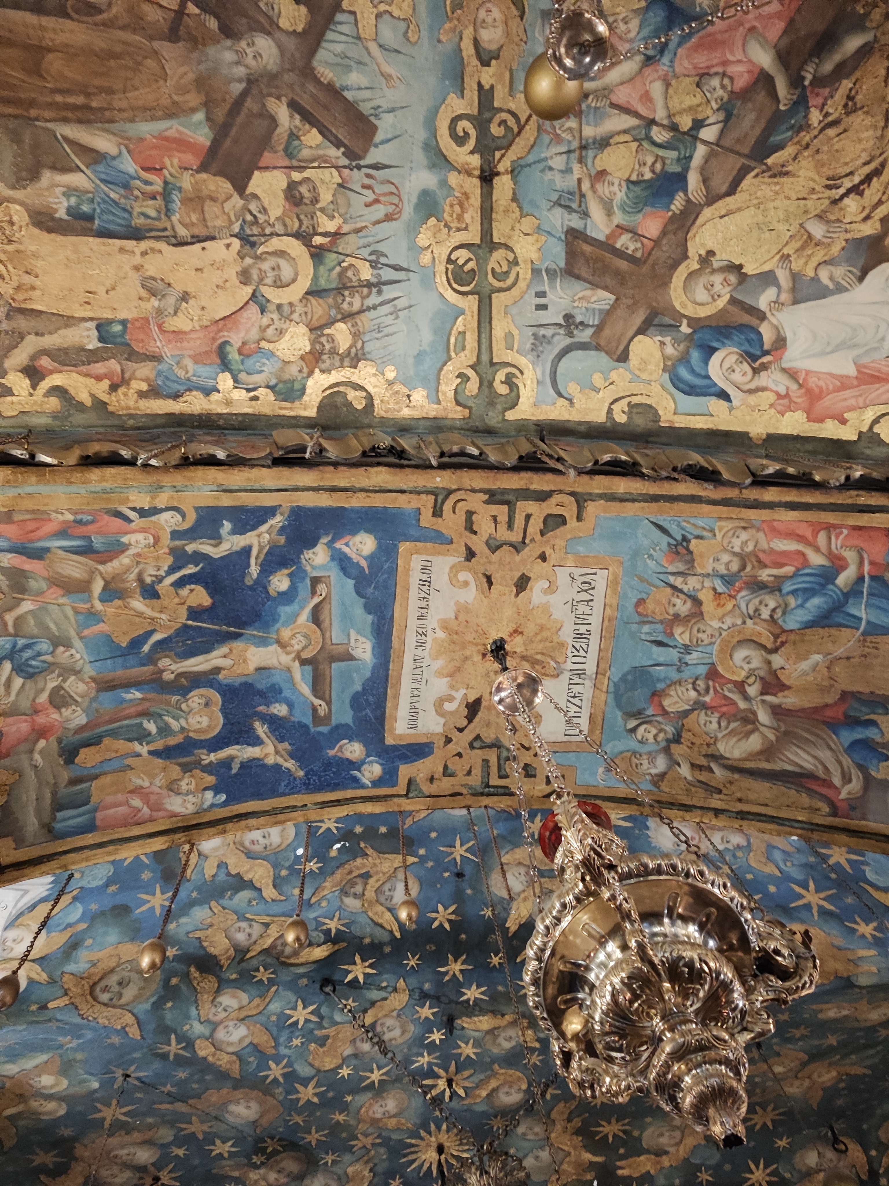 Capilla del Ángel, en la Iglesia del Santo Sepulcro de Jerusalén