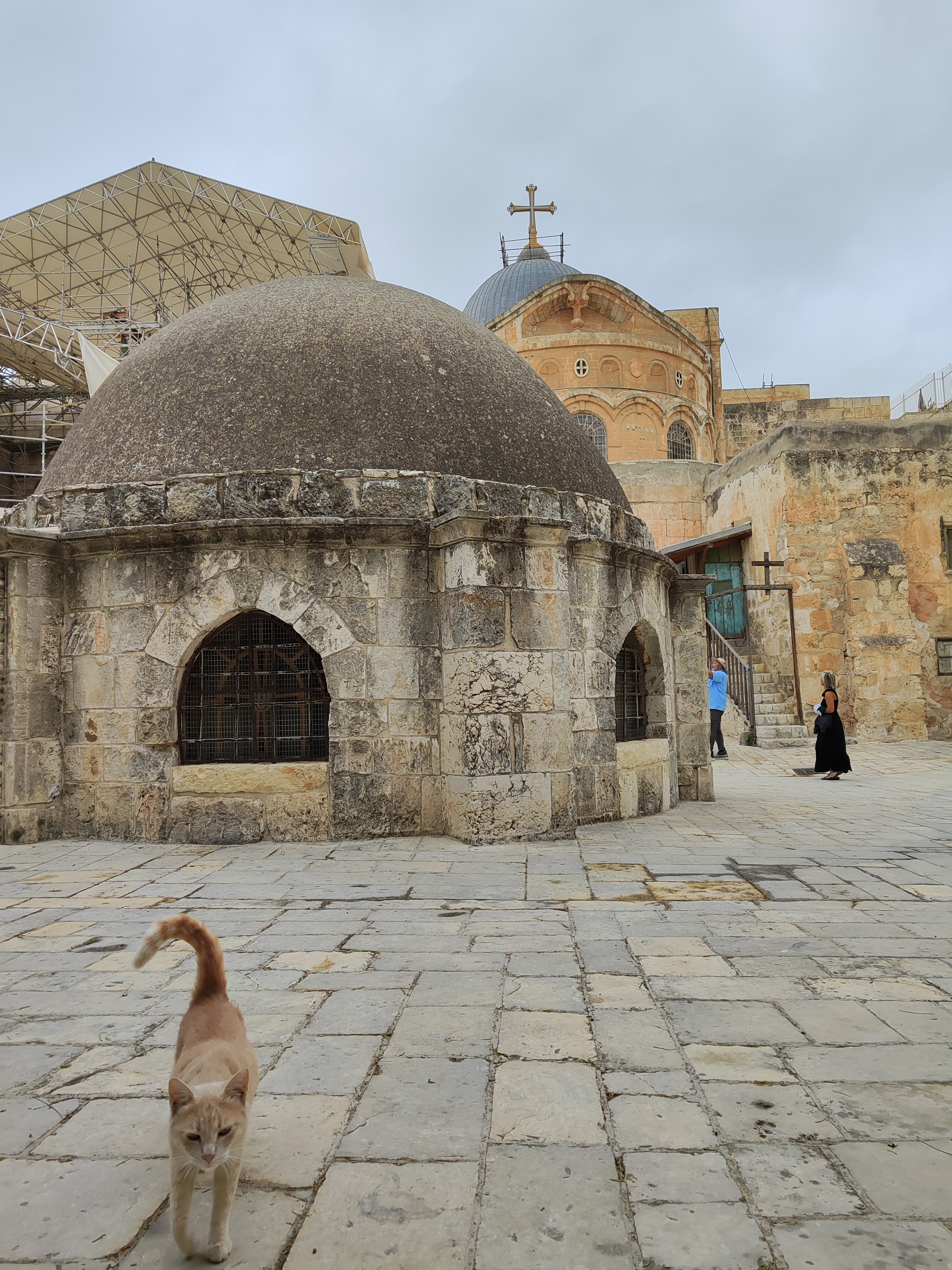 Monasterio Etíope, en la Iglesia del Santo Sepulcro de Jerusalén