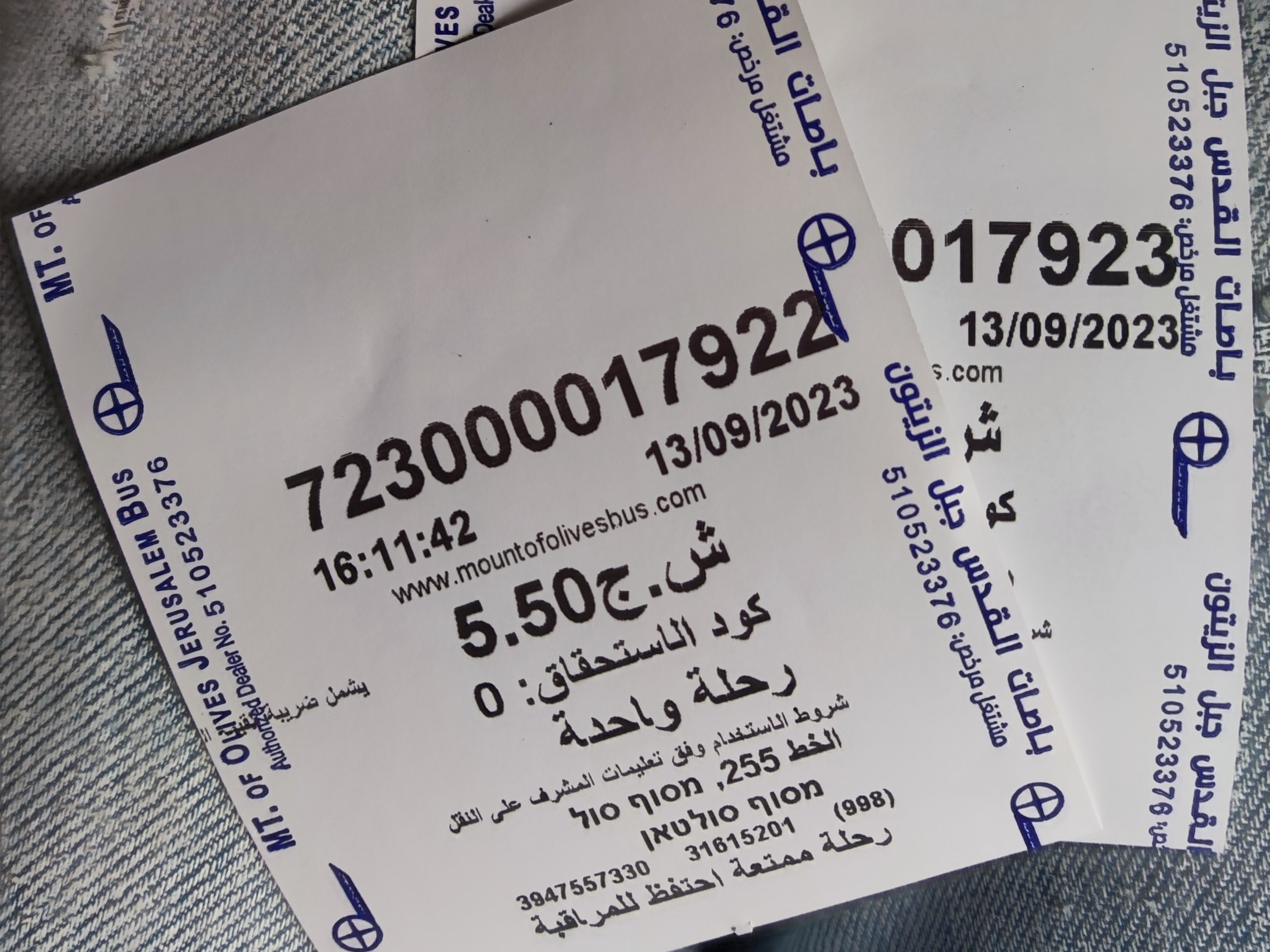 Billetes de Bus desde la Puerta de Damasco al Monte de los Olivos