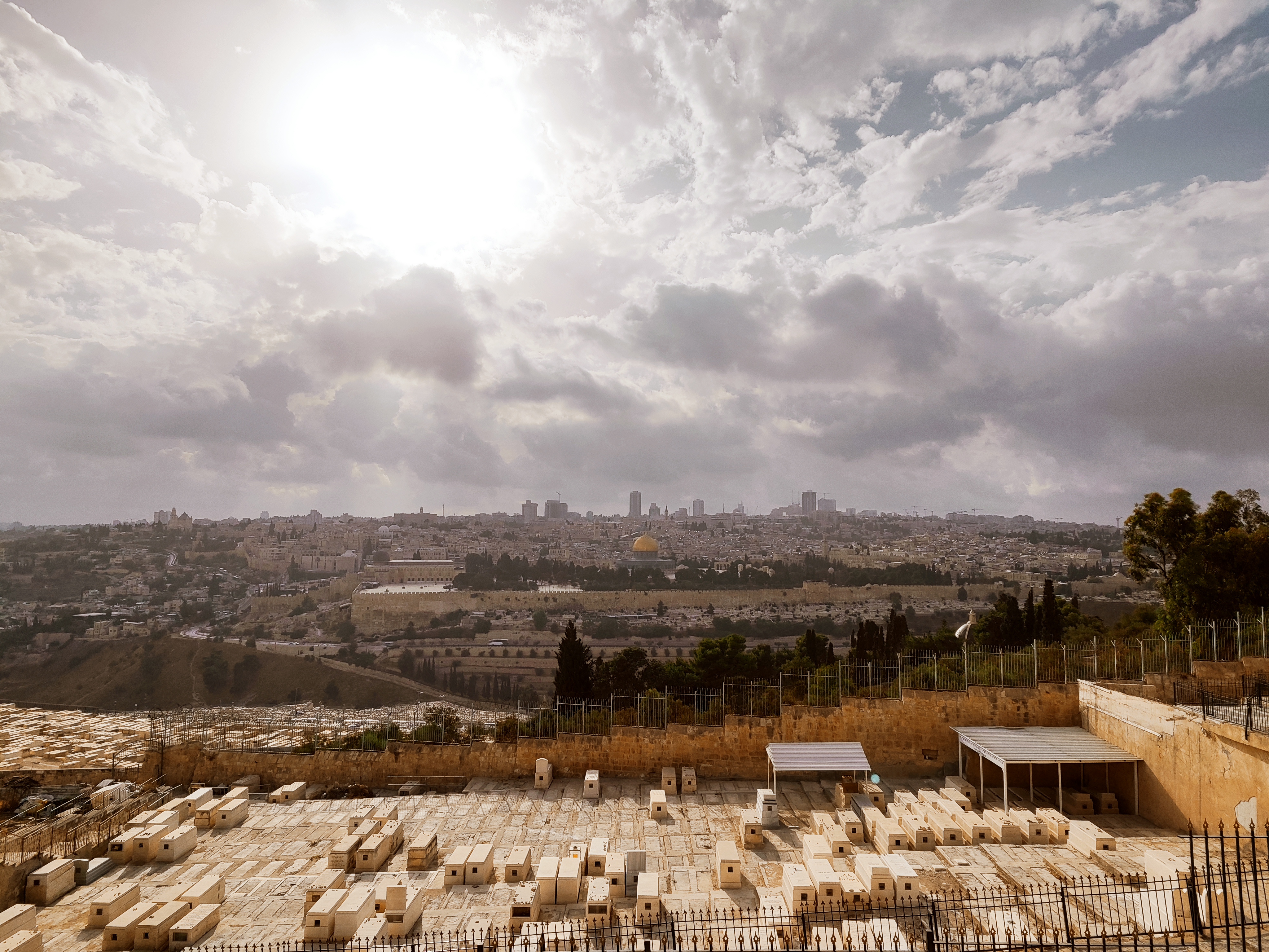 Cementerio Judío en las laderas del Monte de los Olivos, Jerusalén