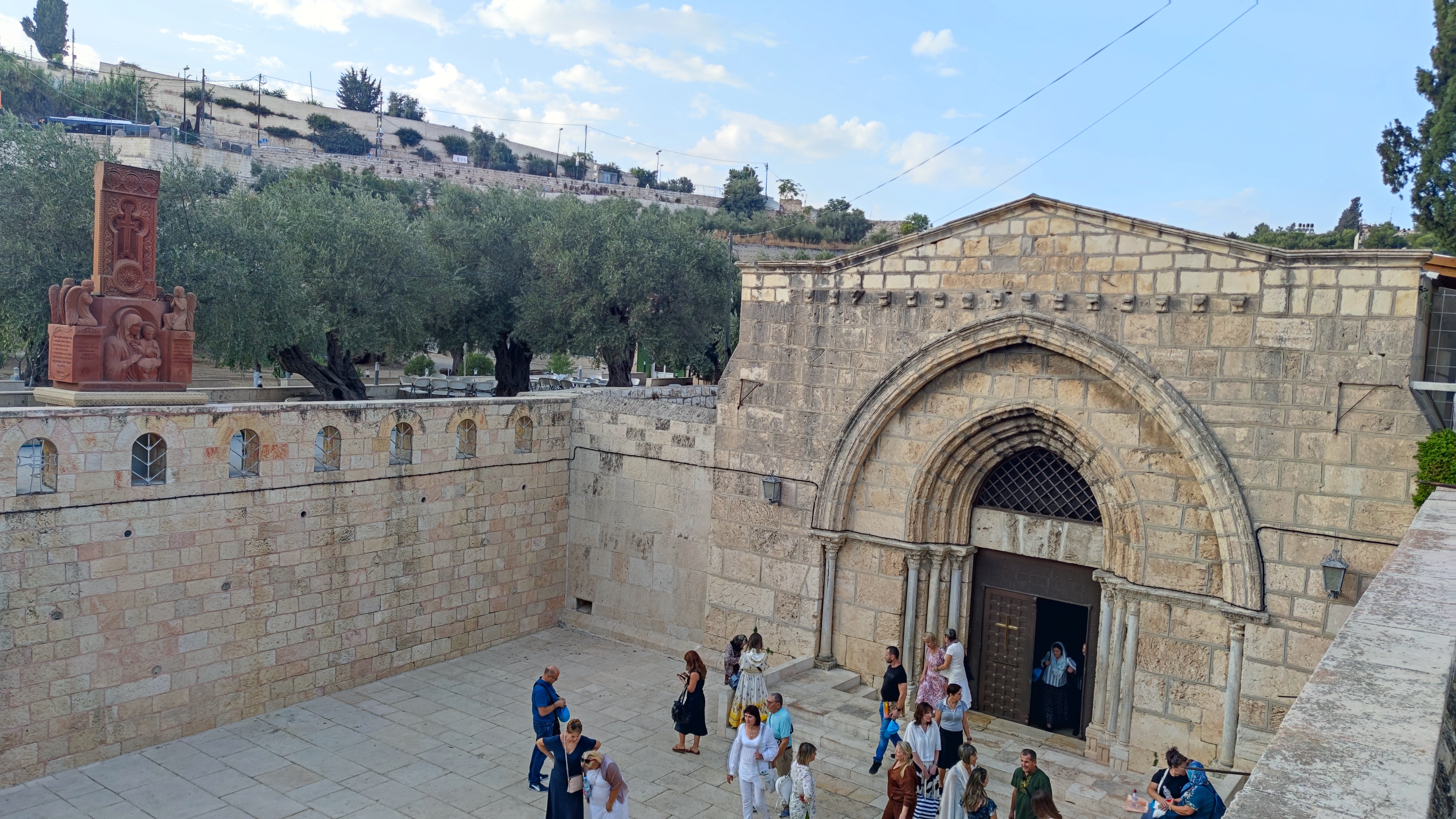 Iglesia de María Magdalena, Monte de los Olivos, Jerusalén.