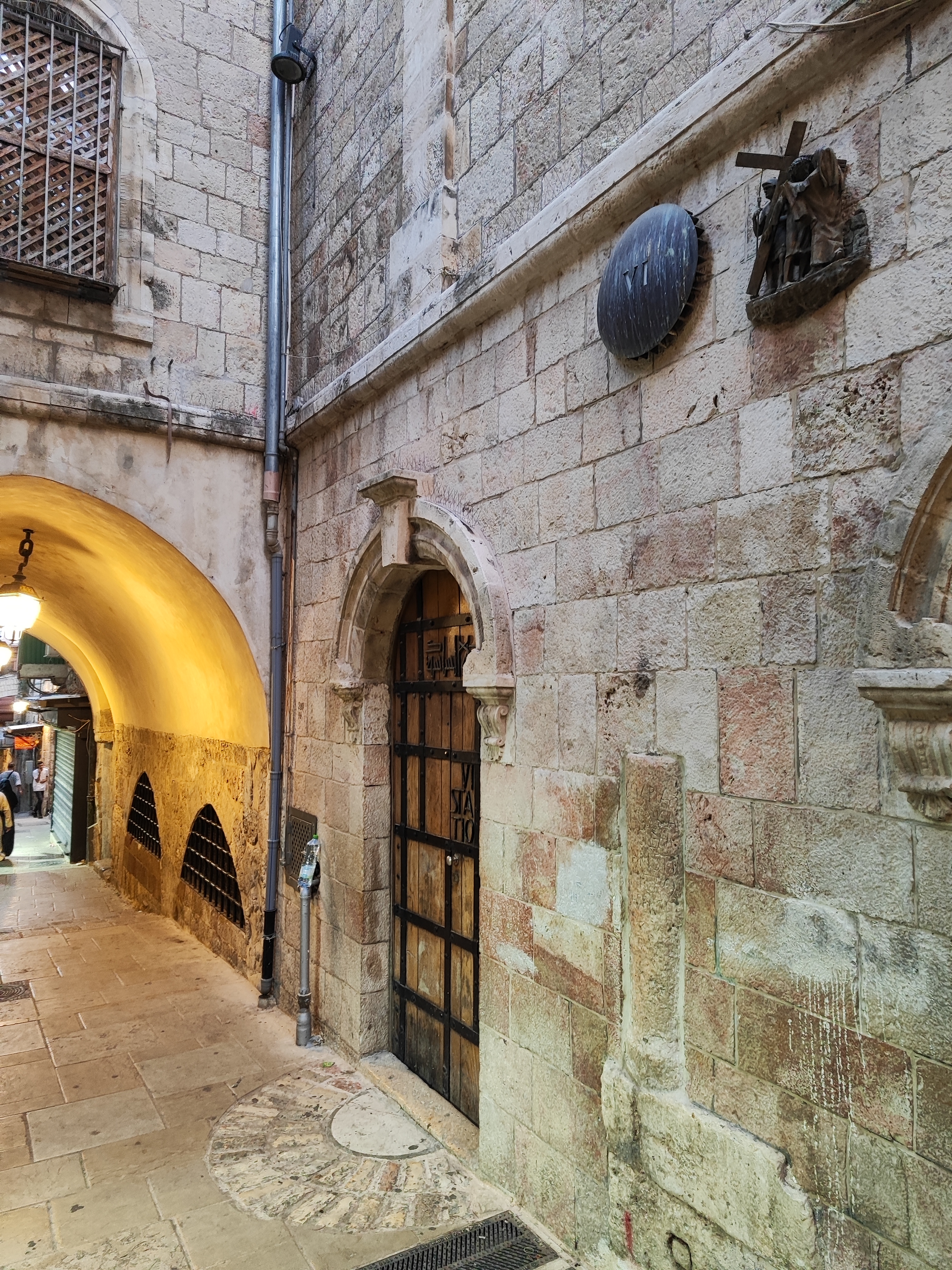 Via Dolorosa, 6ª Estación. Iglesia dedicada a Verónica. Jerusalén