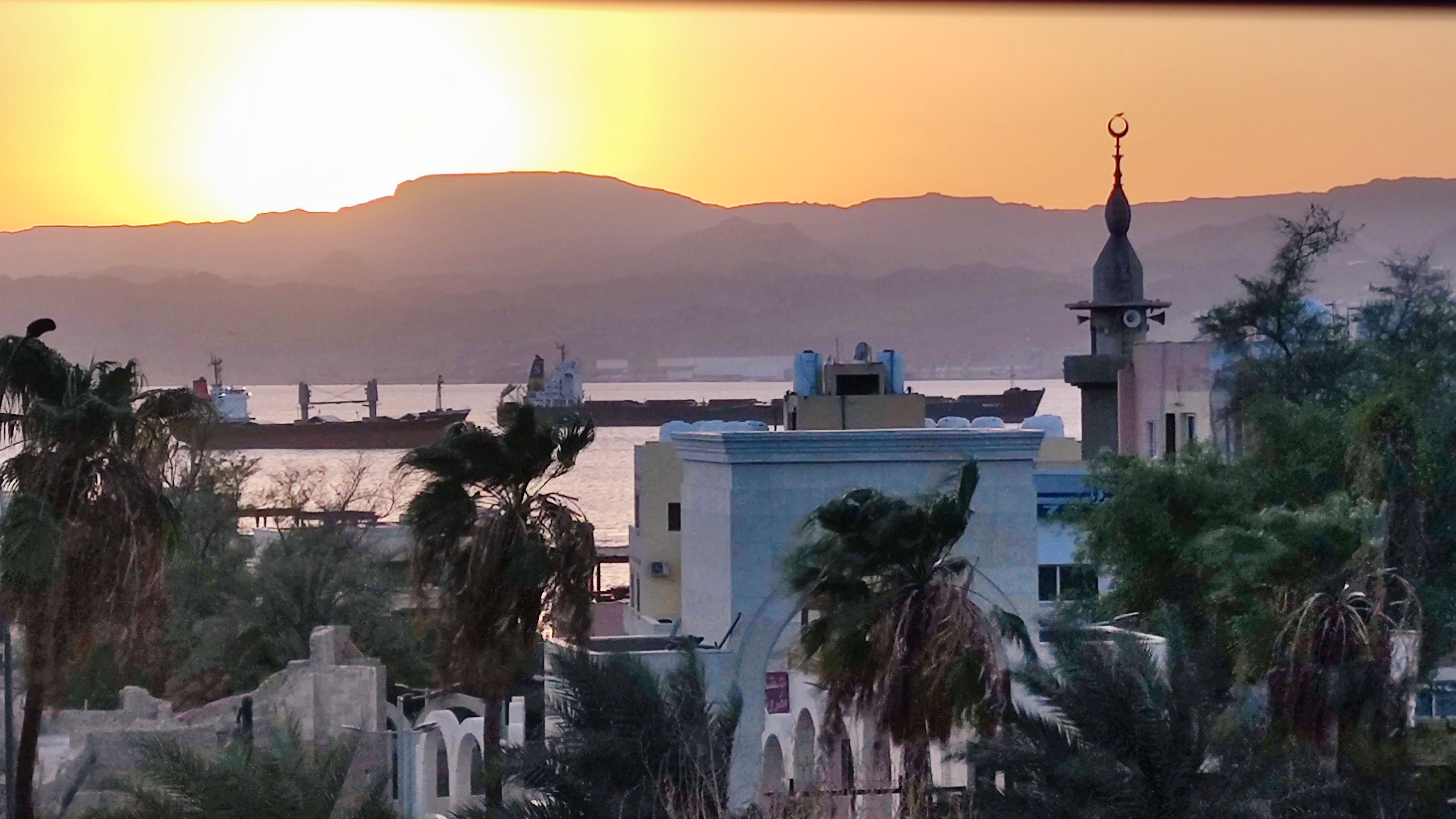Atardecer en Aqaba