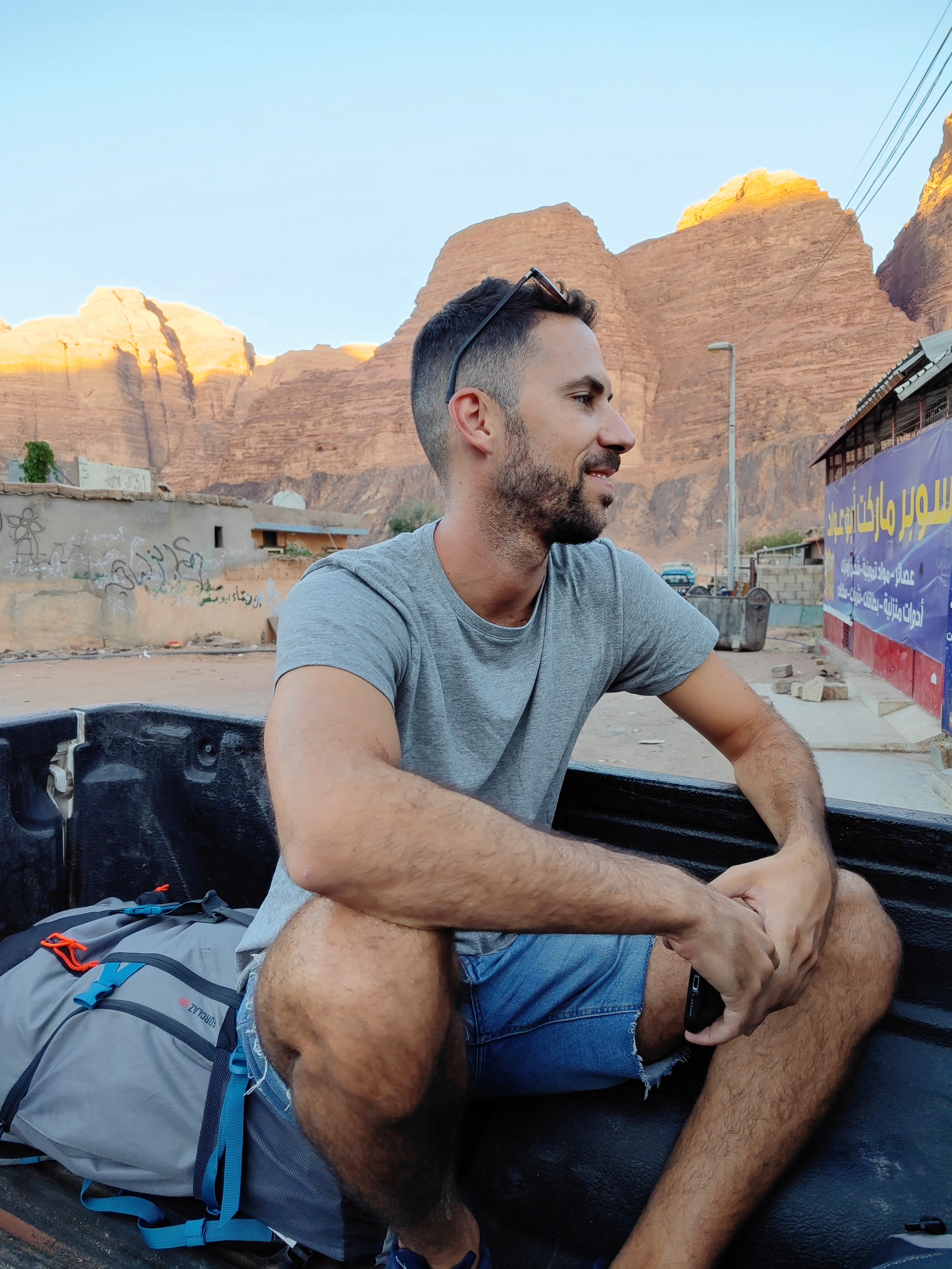 Jeep desde Wadi Rum Village al desierto