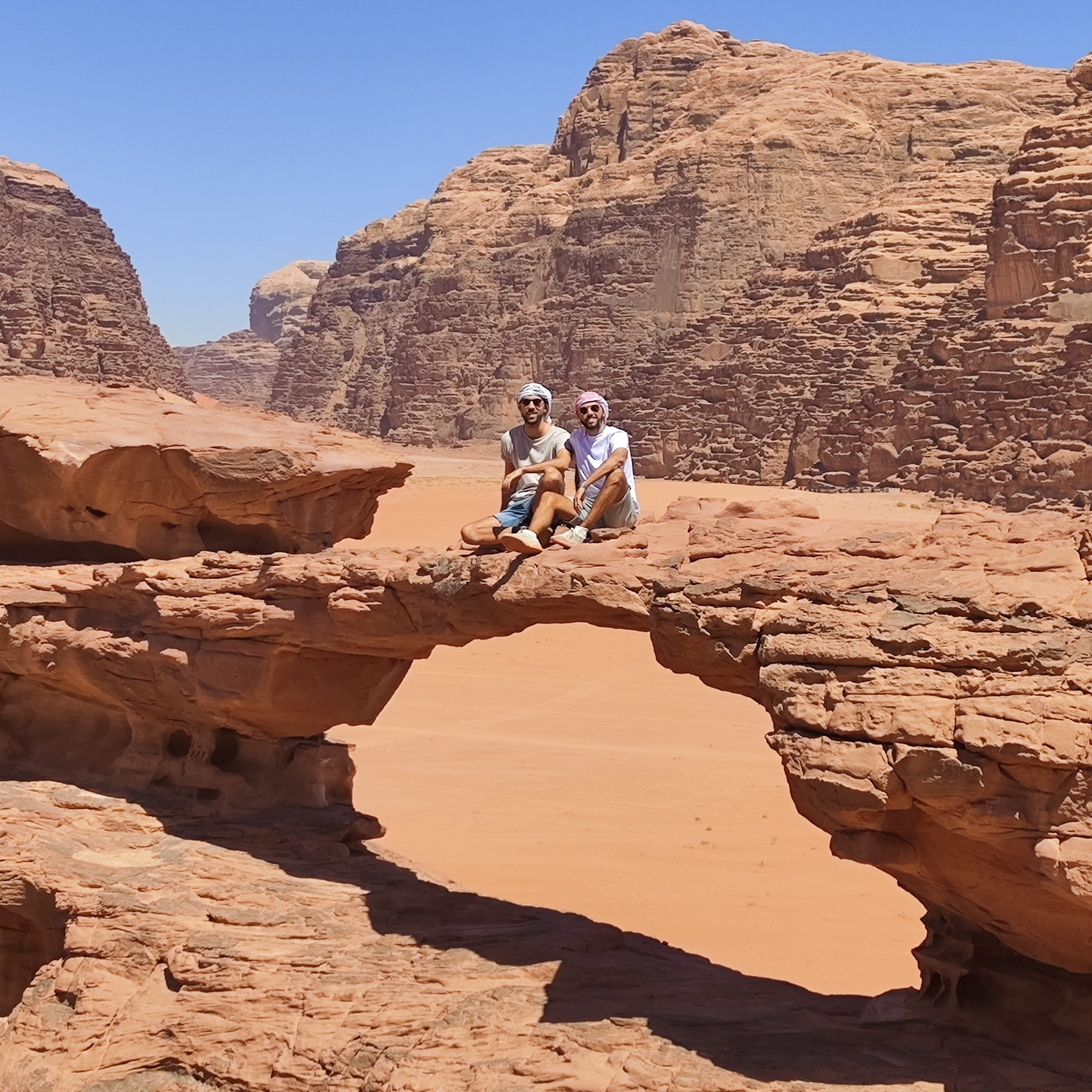 Little Bridge, Desierto de Wadi Rum, Jordania.