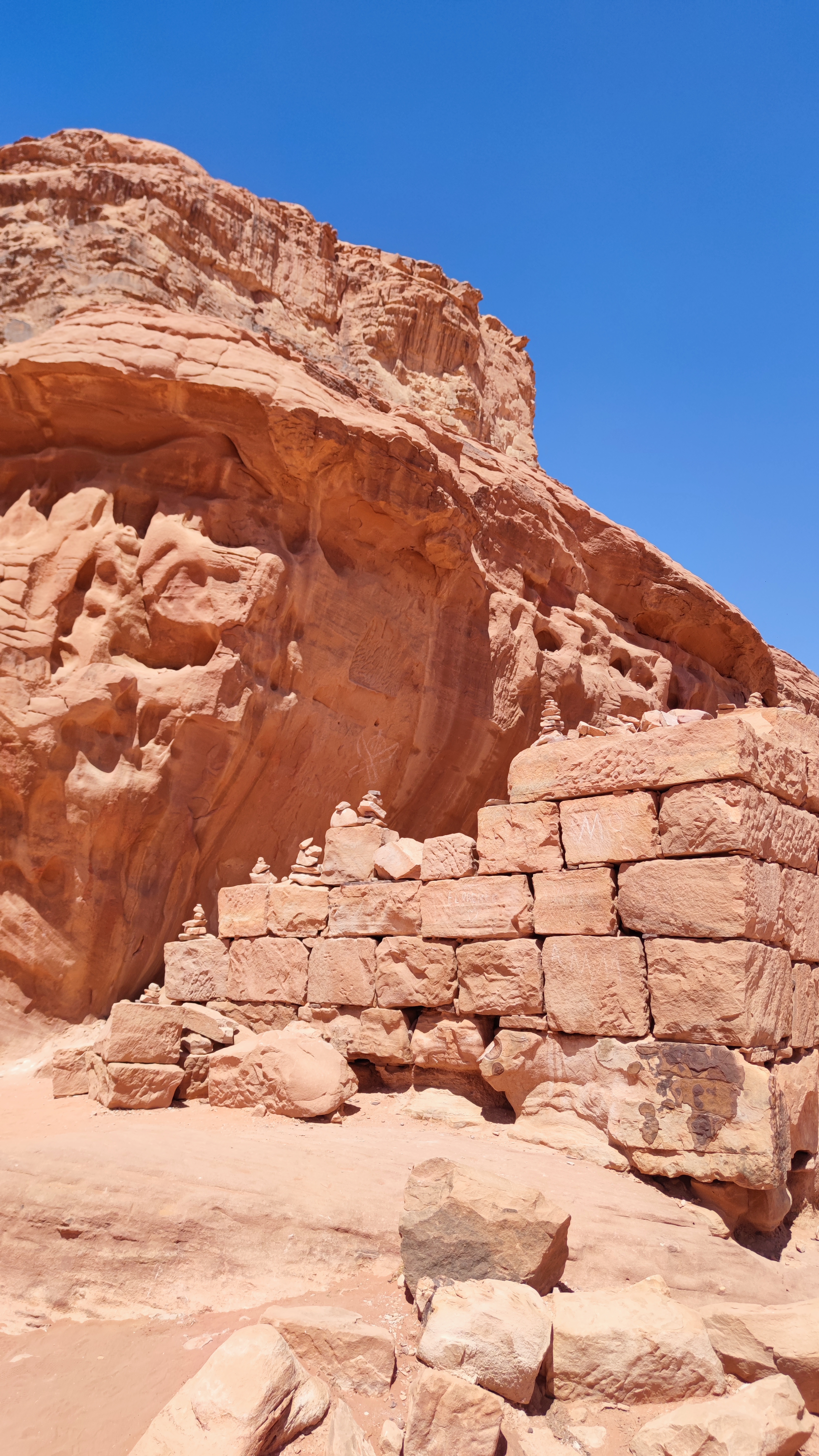 Lawrence House, Desierto de Wadi Rum, Jordania.