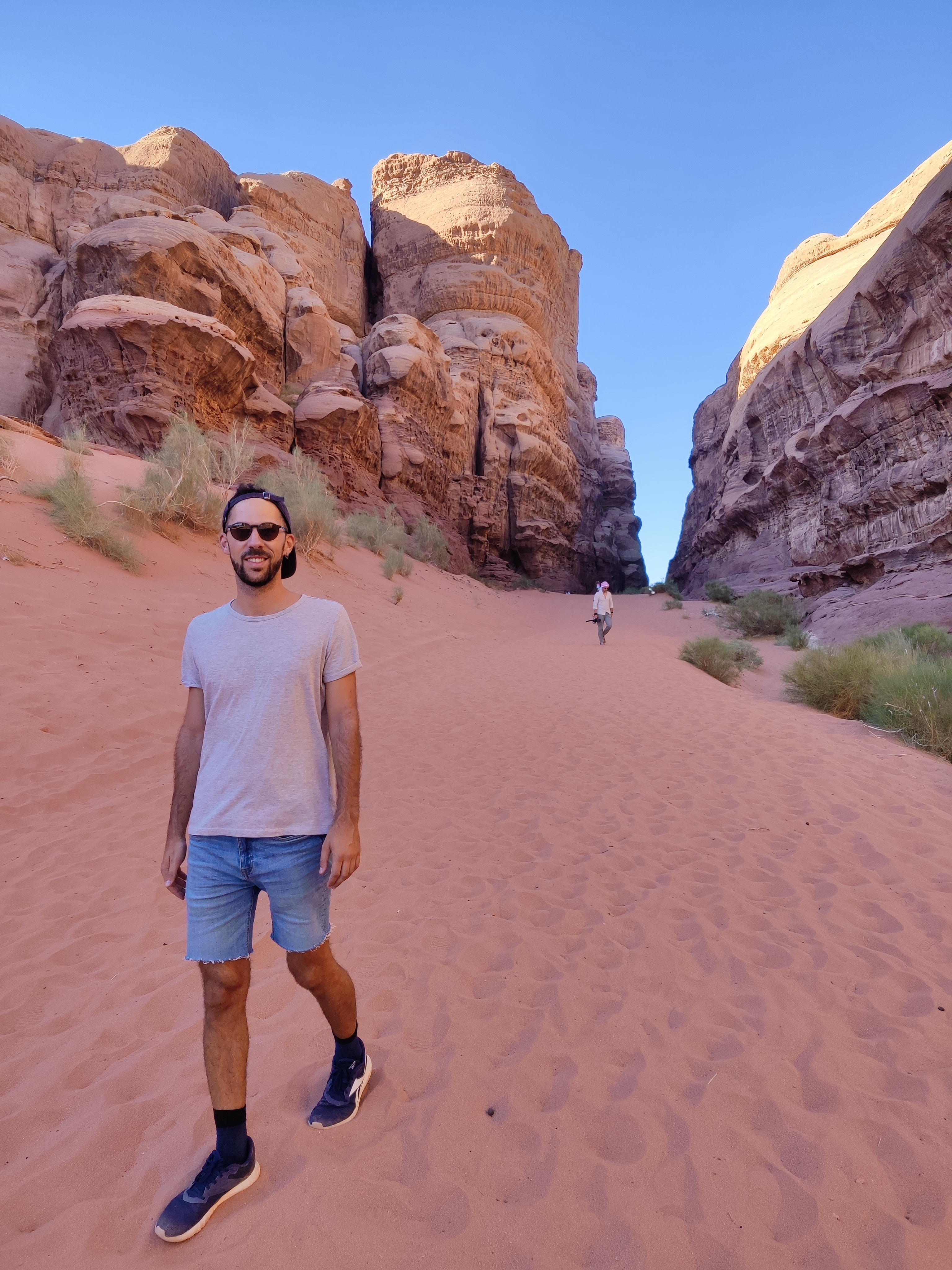 Abu Khashaba Canyon, Desierto de Wadi Rum, Jordania.
