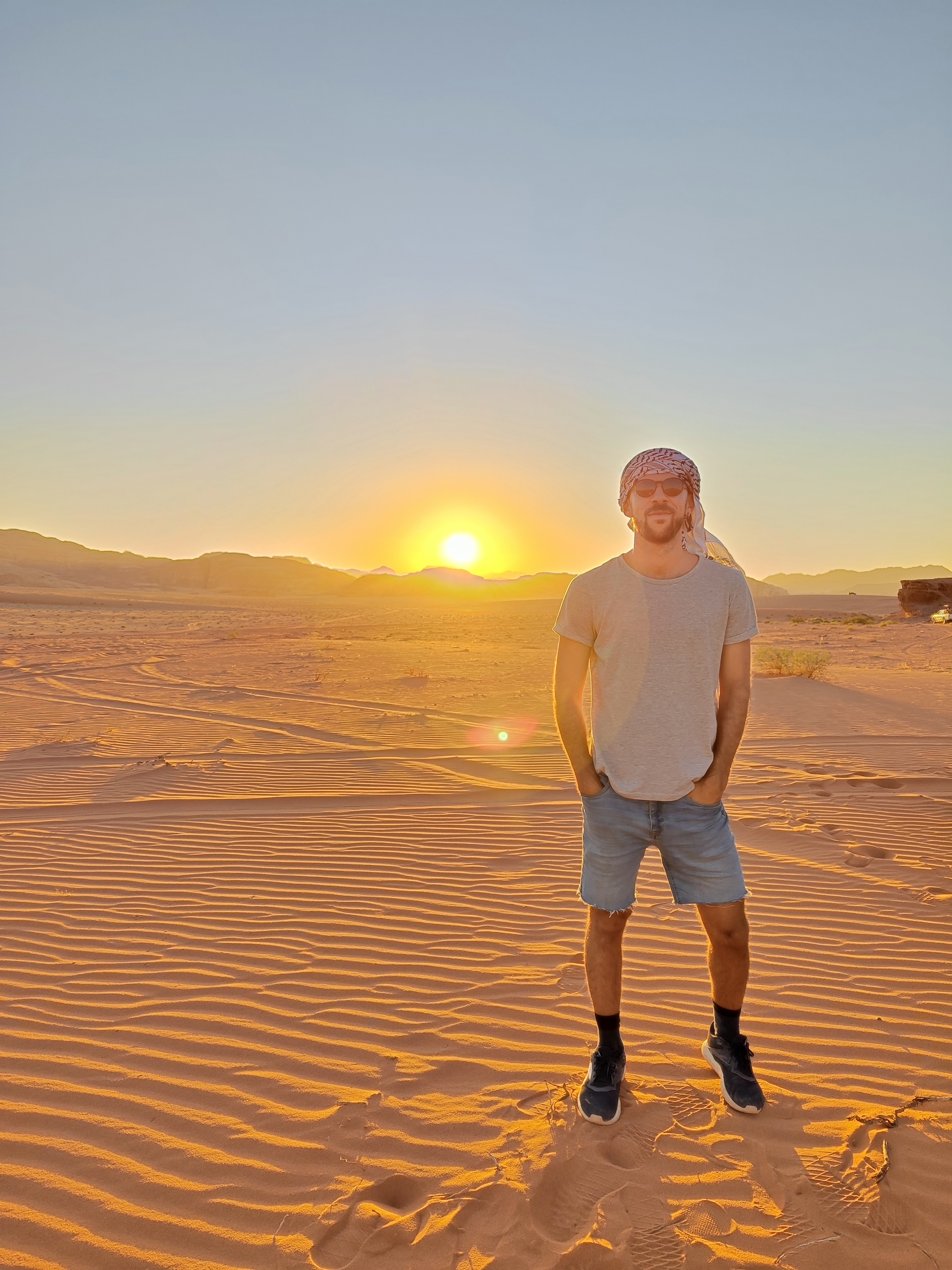 White Desert, Desierto de Wadi Rum, Jordania.
