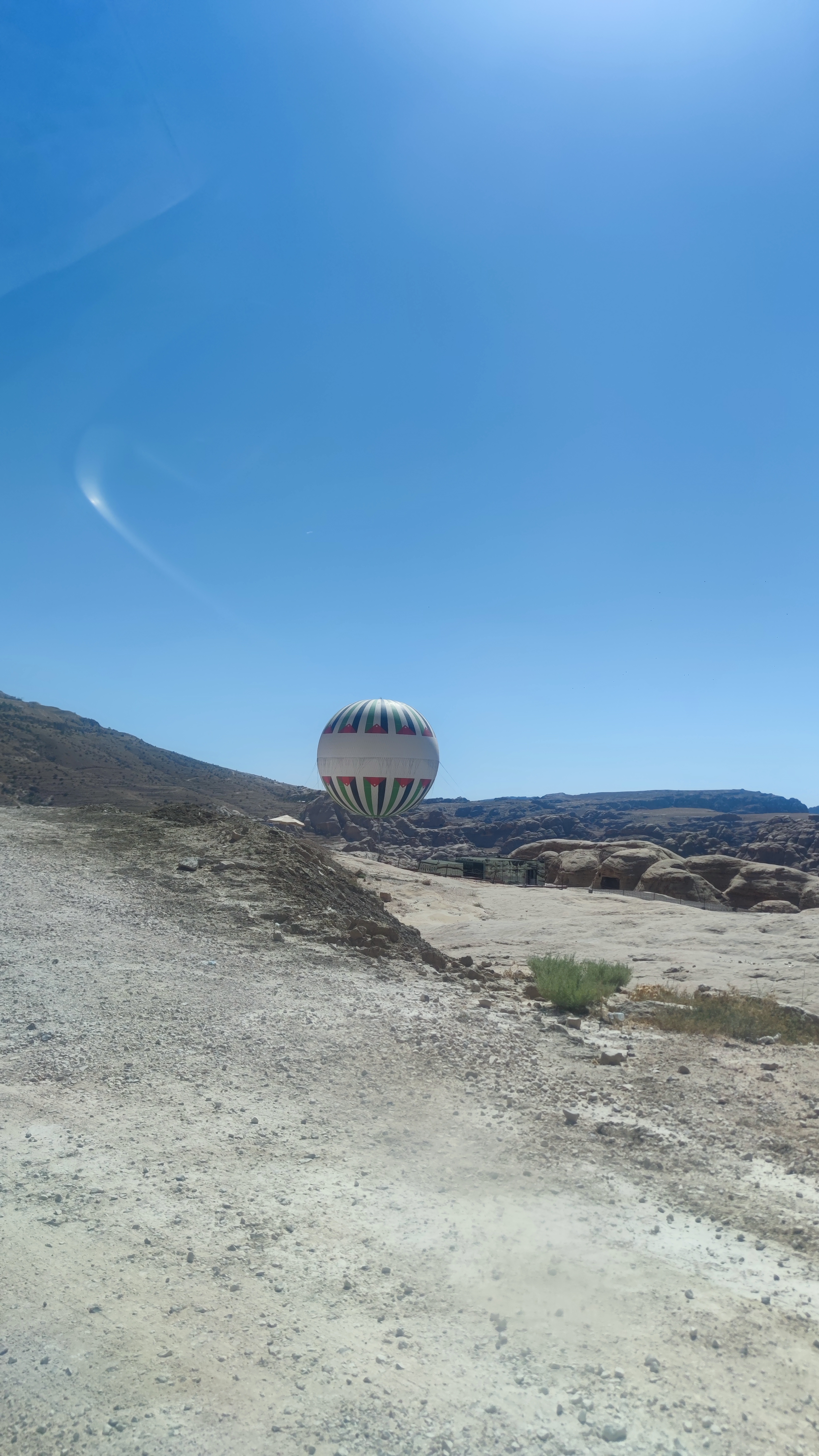 Carretera desde Wadi Rum a Little Petra