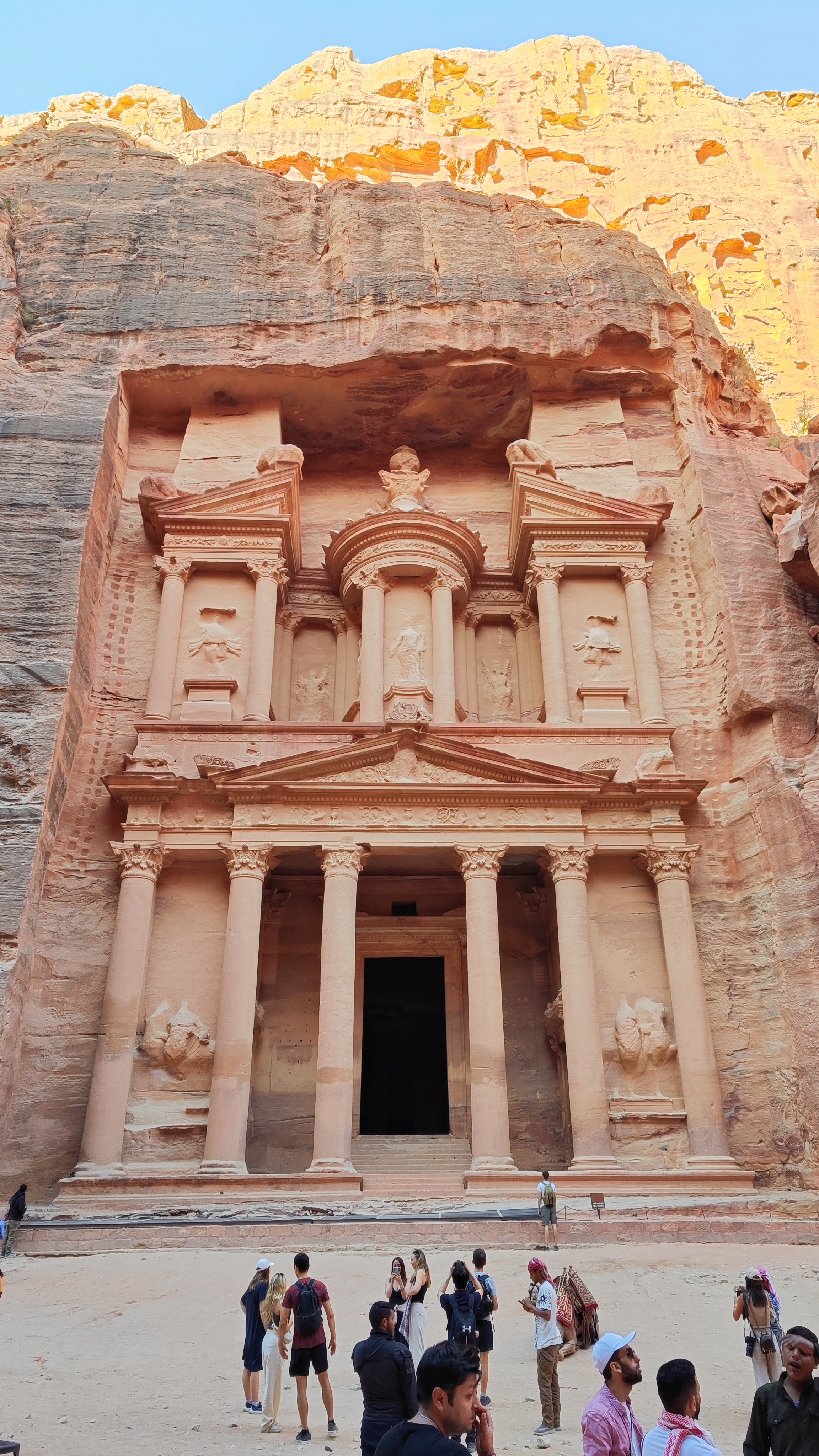 El Tesoro de Petra, Jordania.