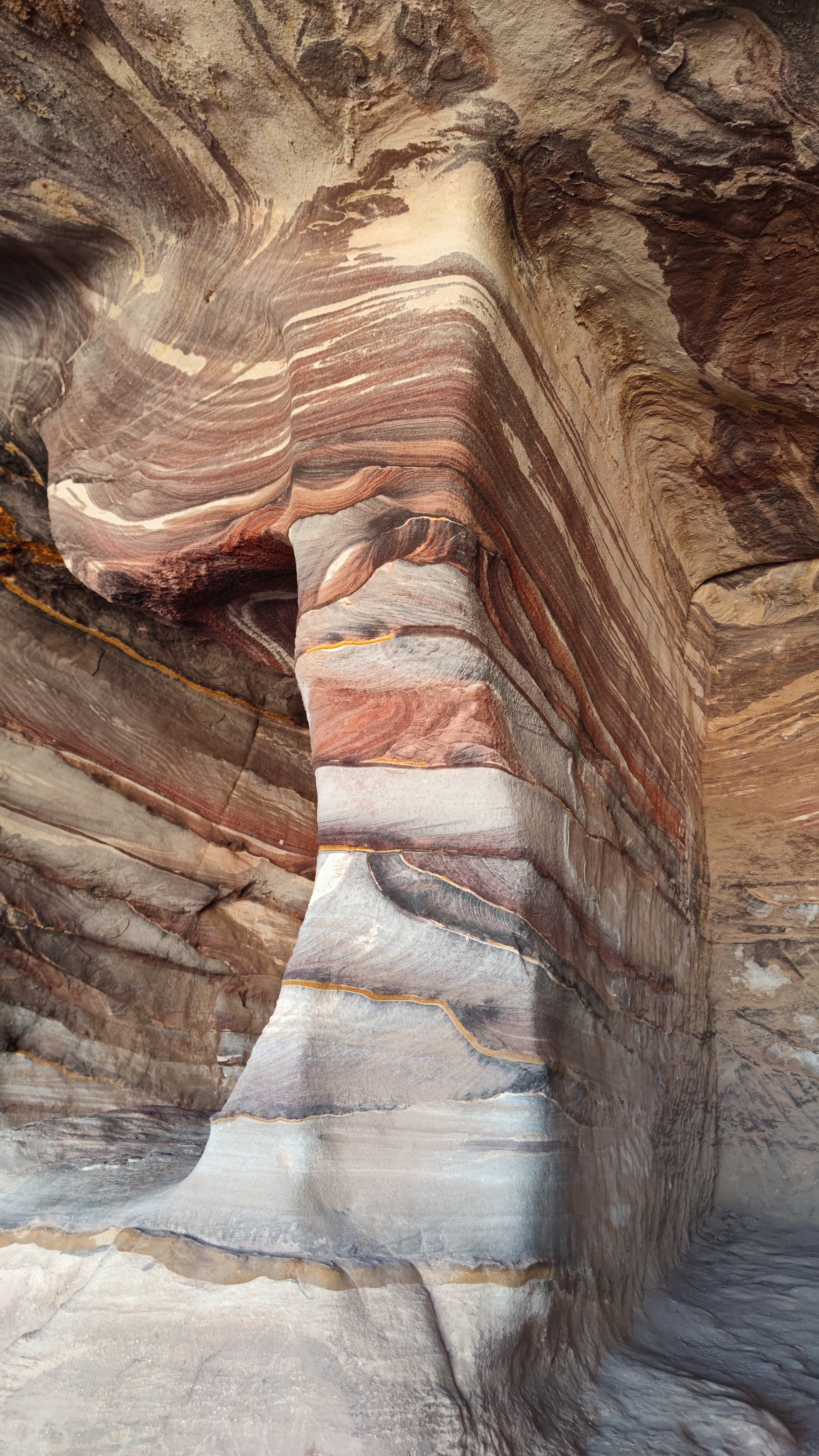 Tumbas Reales, Petra, Jordania.