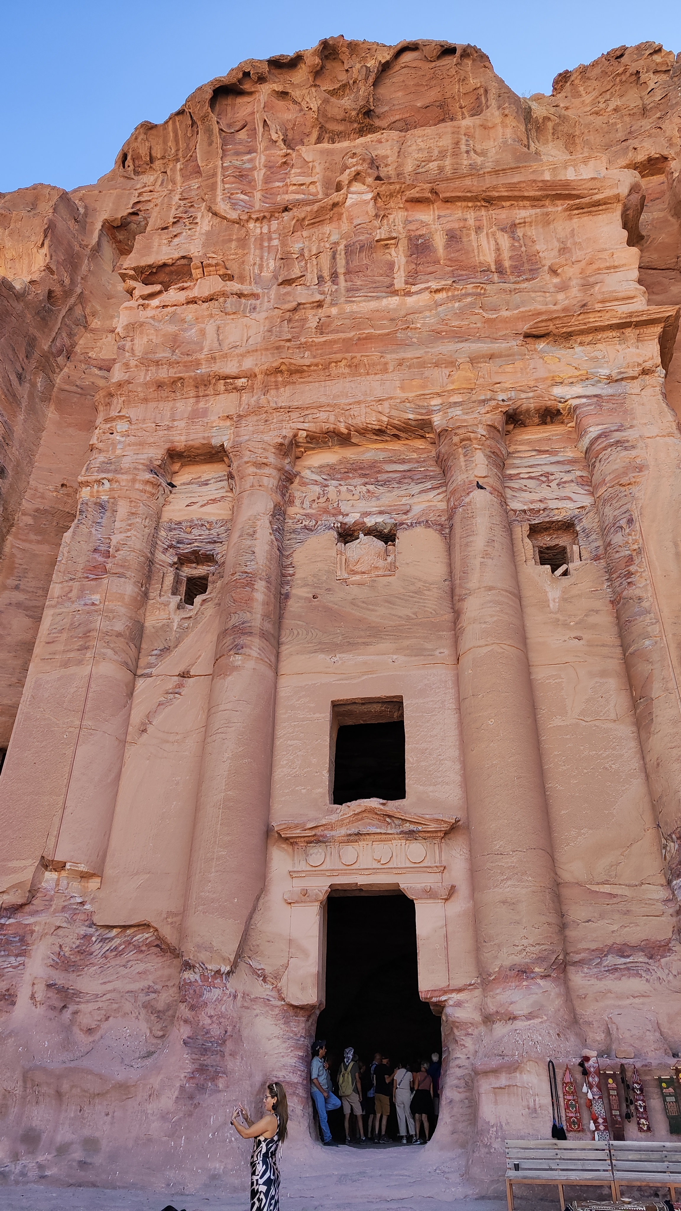 Tumbas Reales, Petra, Jordania.