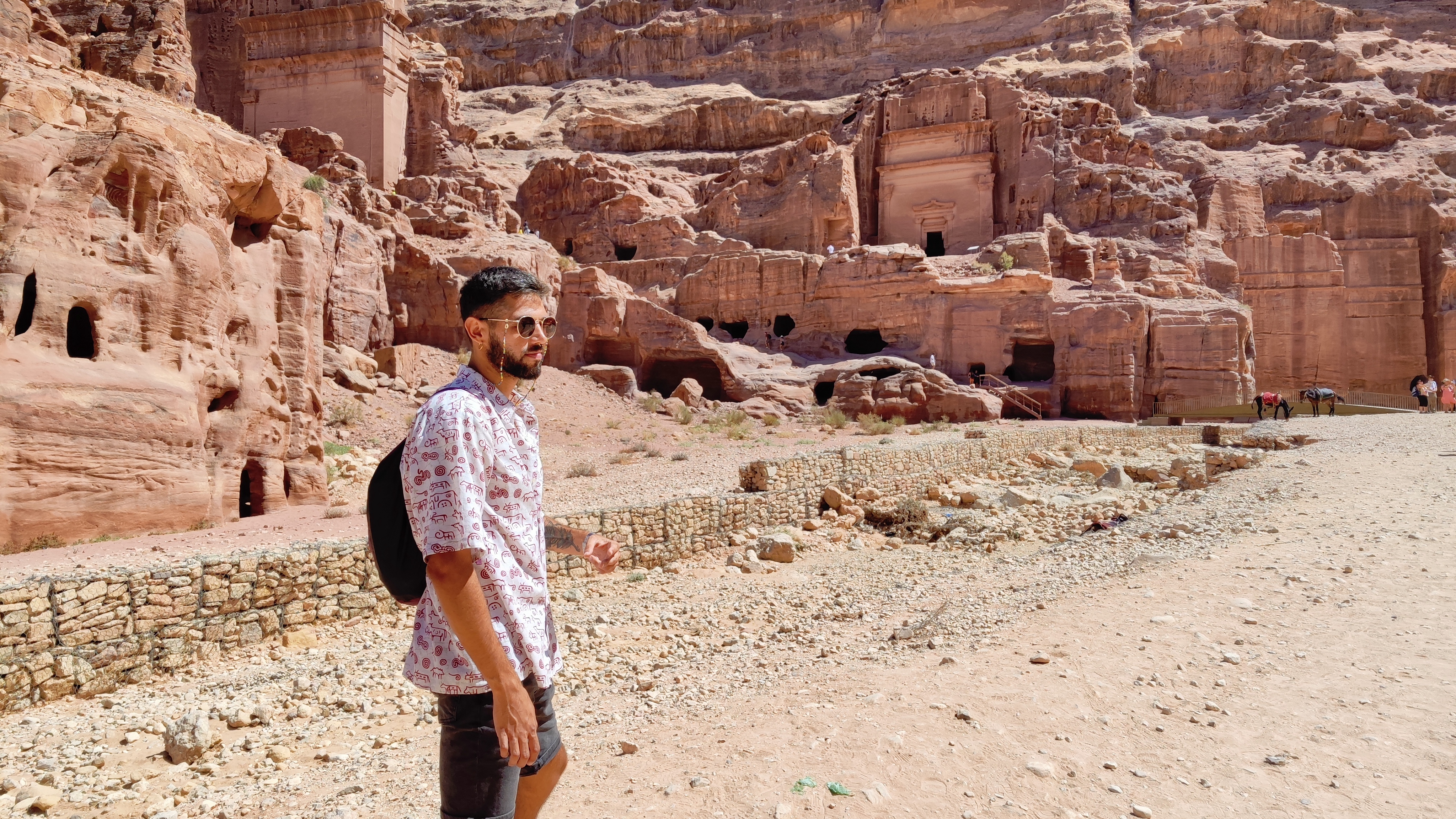 Calle de las Fachadas, Petra, Jordania.