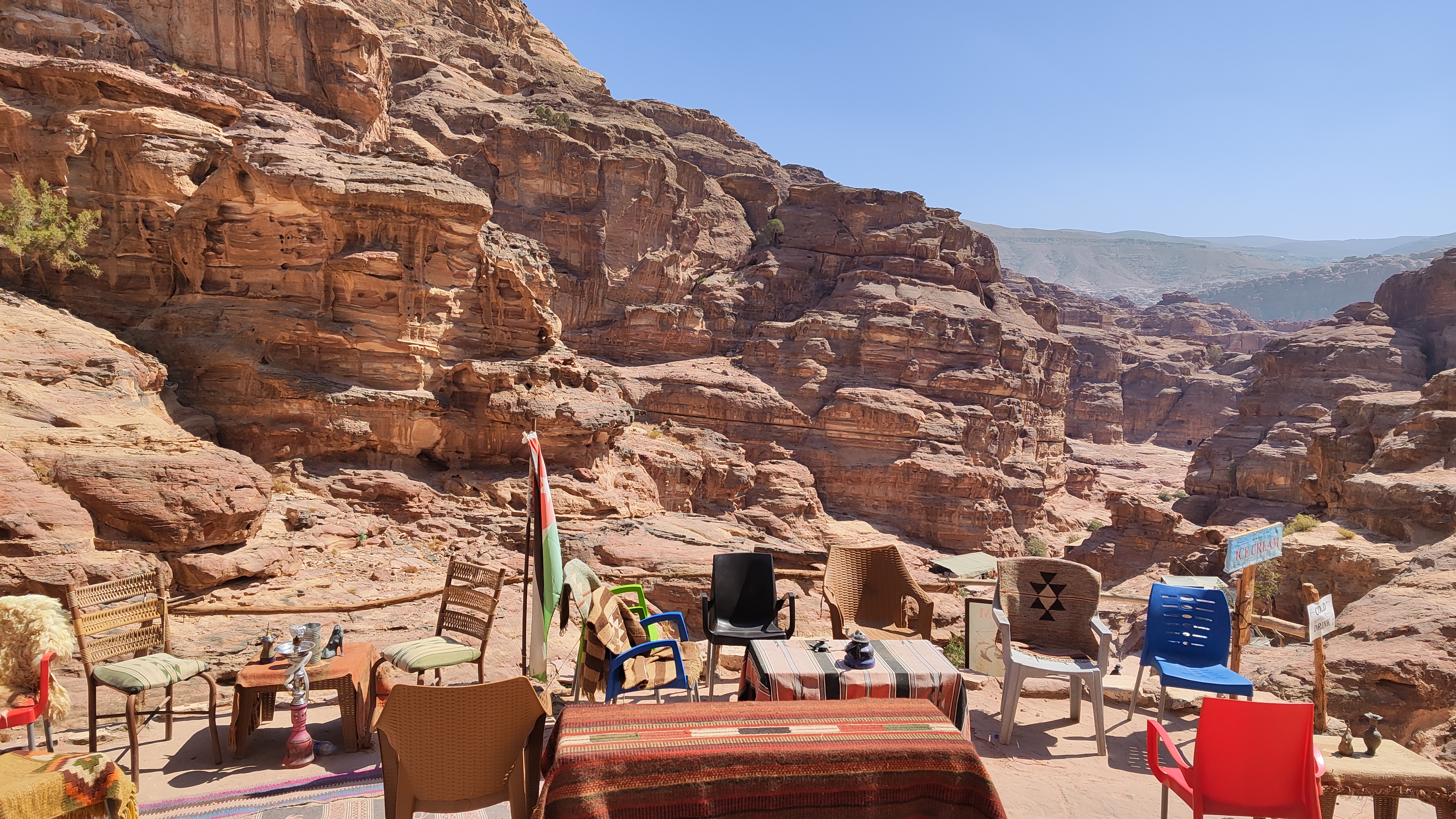 Mirador del Fin del Mundo, cerca del Monaterio de Petra, Jordania.
