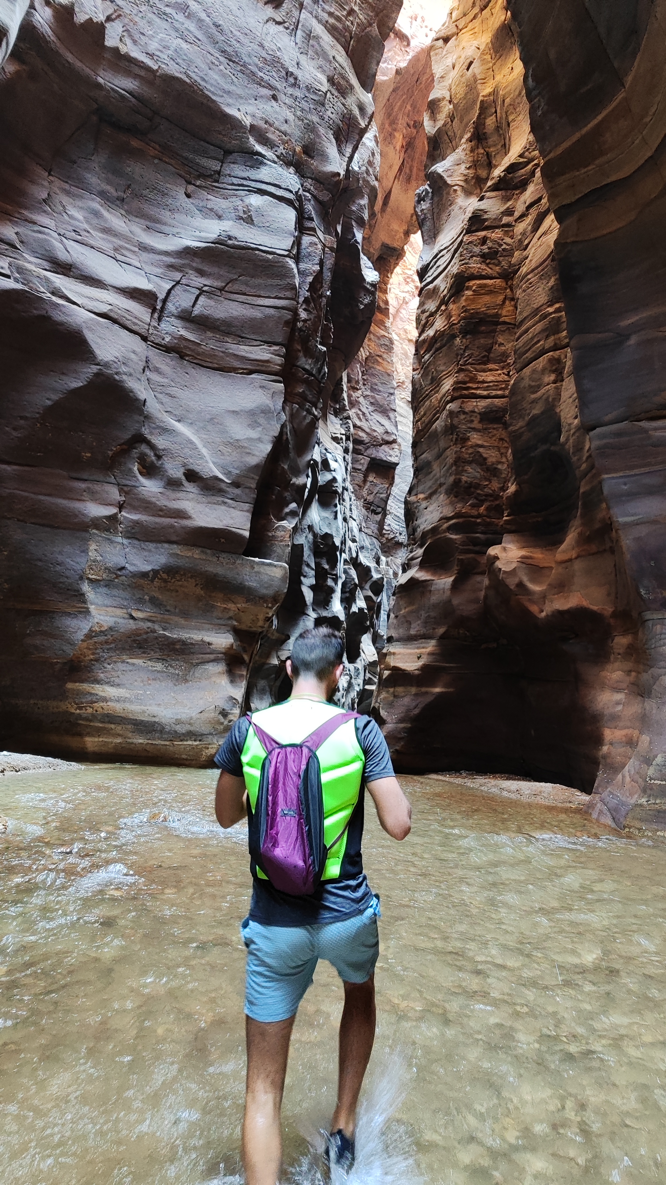 Cañón de Wadi Mujib, Jordania.