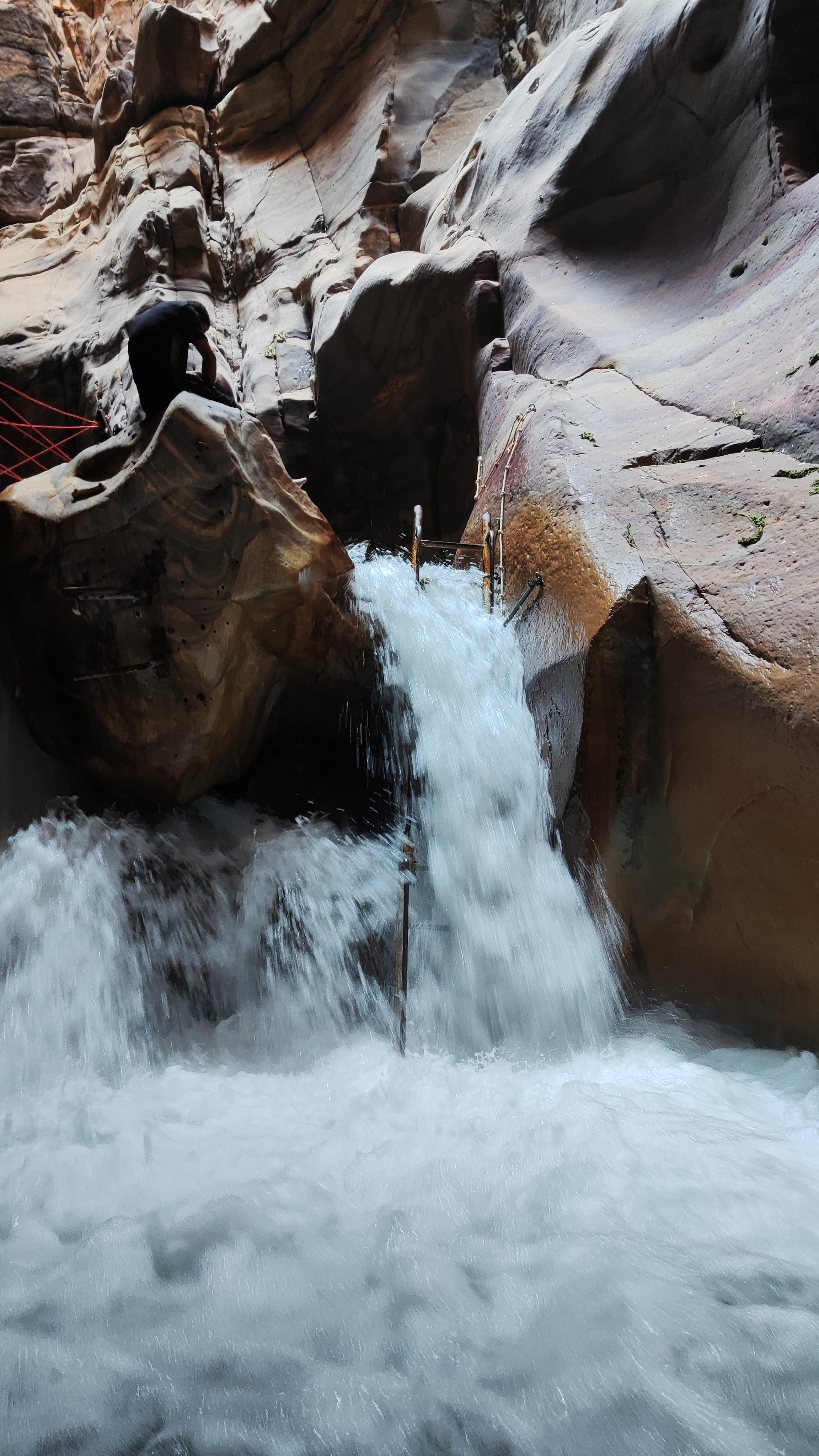 Cañón de Wadi Mujib, Jordania.