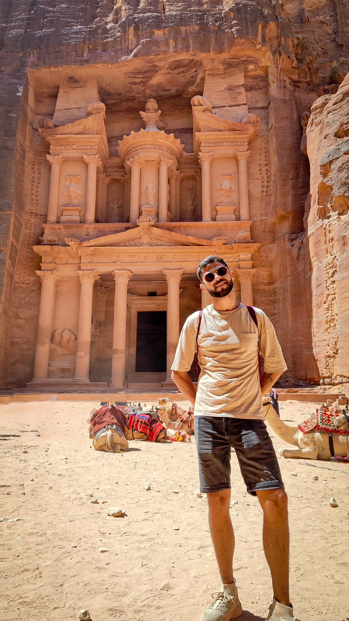 El Tesoro de Petra, Jordania.