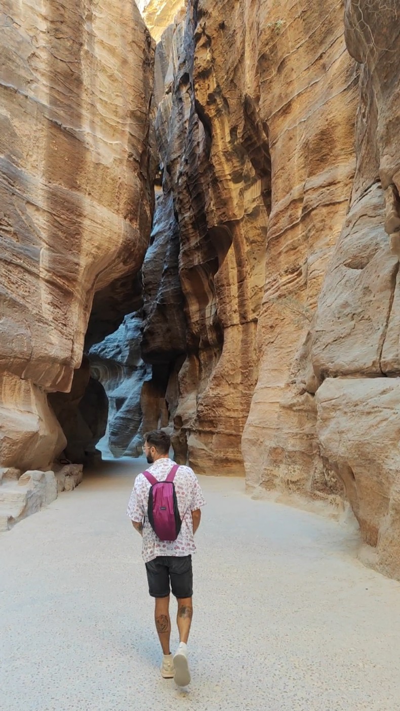 El Siq, Petra, Jordania.