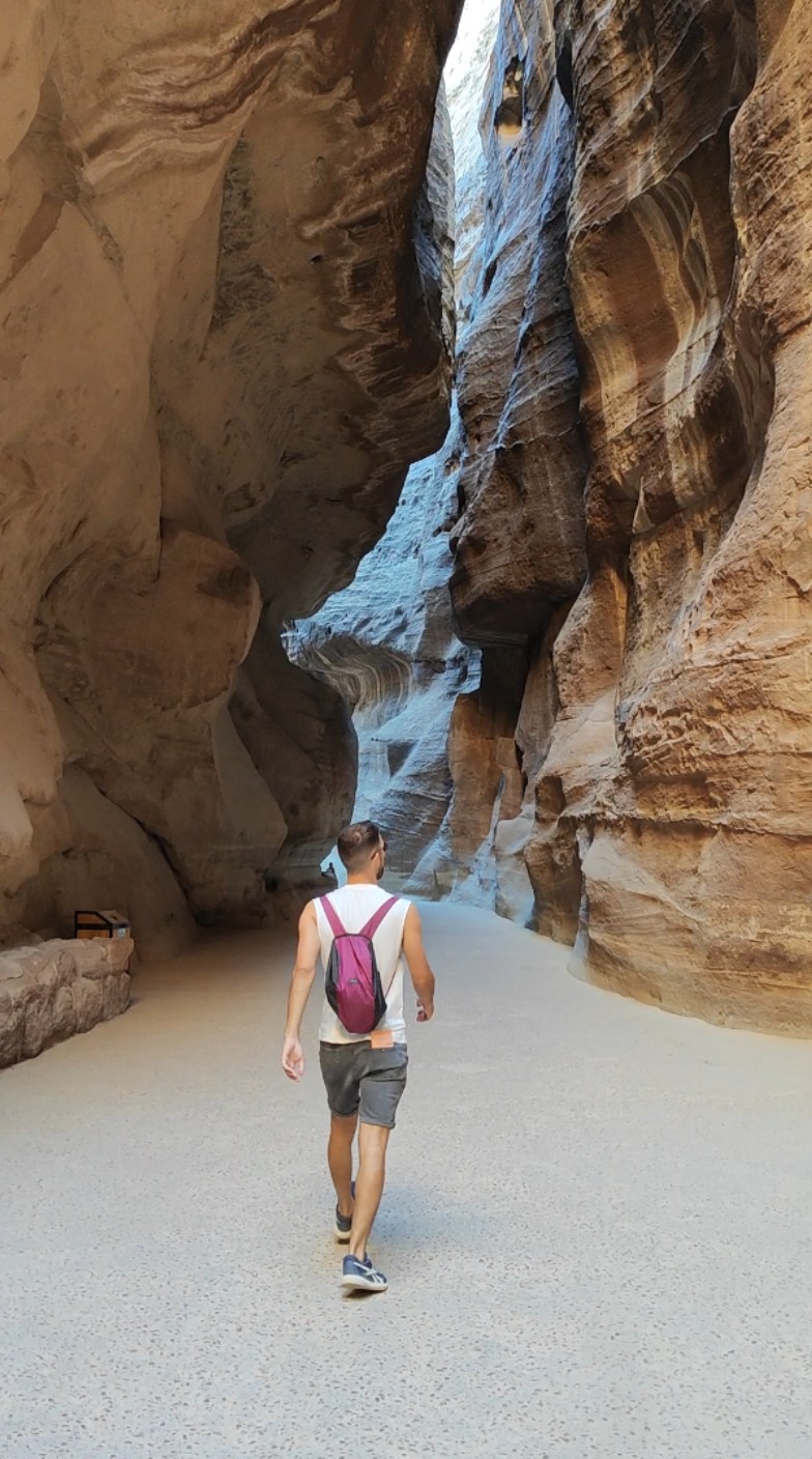 El Siq, Petra, Jordania.