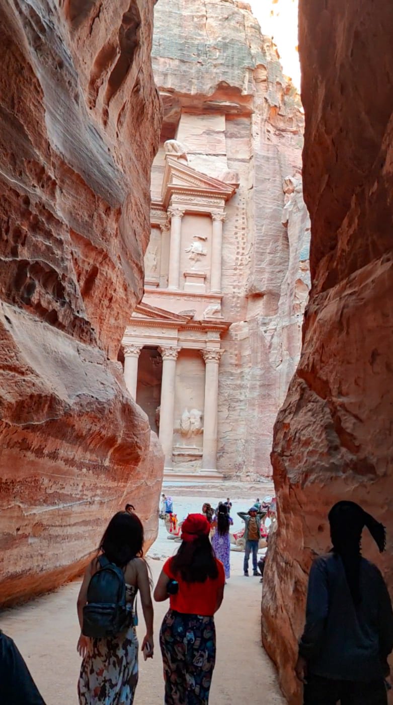 El Siq, Petra, Jordania.