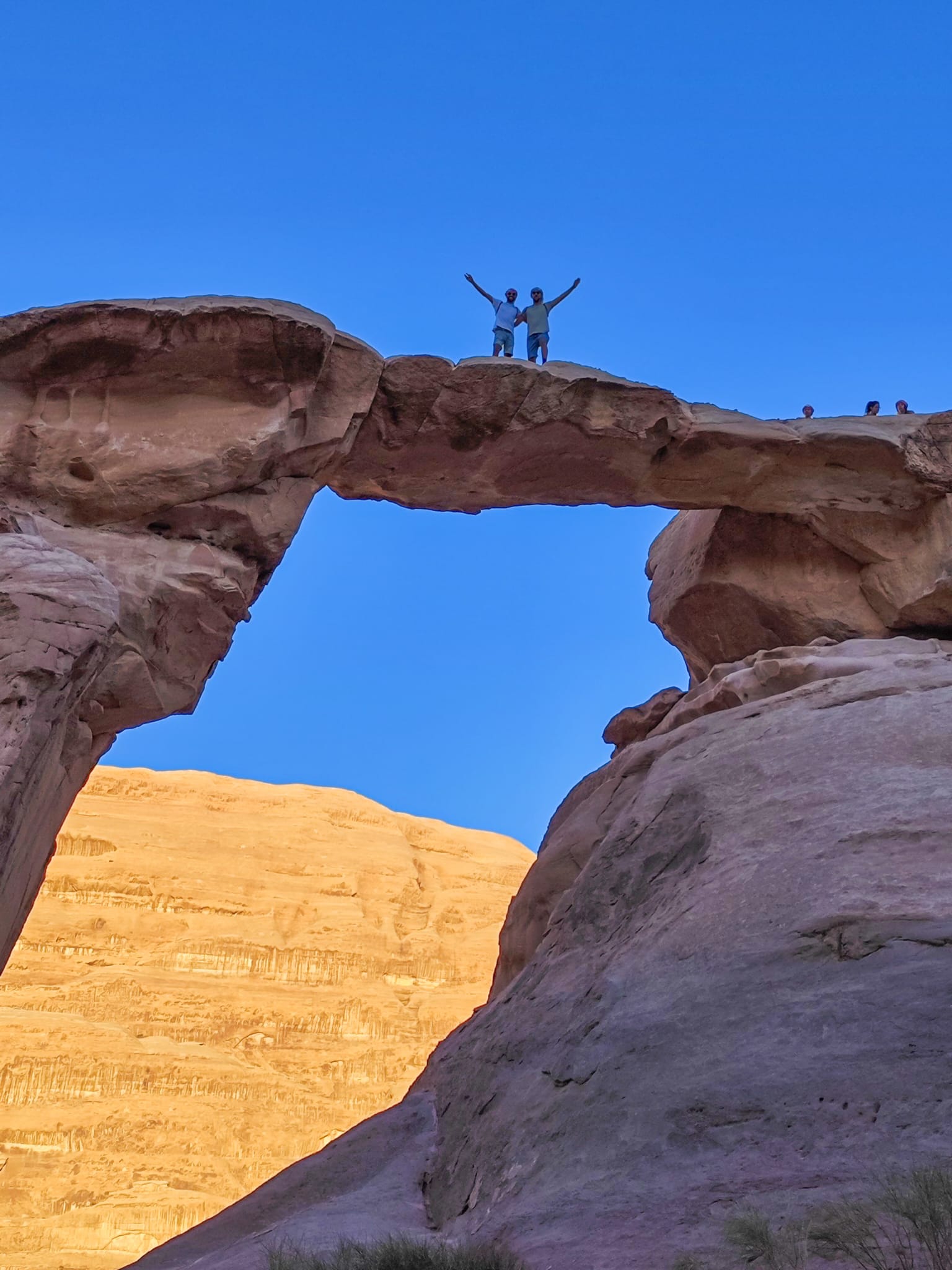 Um Fruth Rock Bridge, Desierto de Wadi Rum, Jordania.