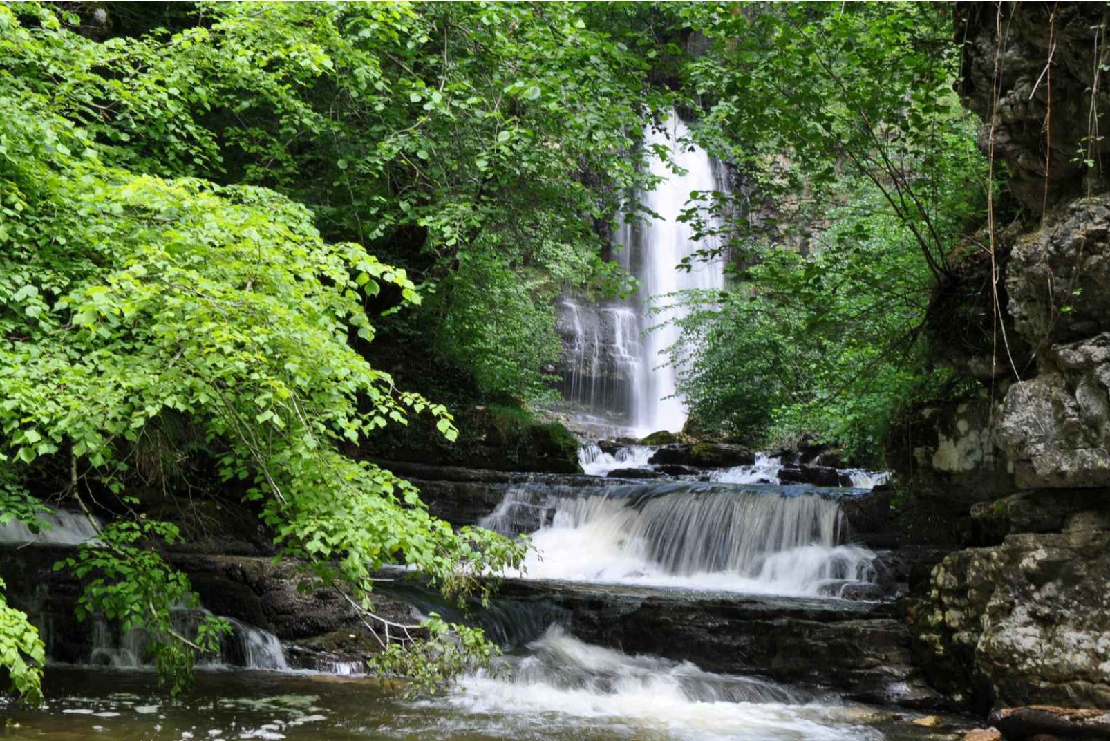 Cascada de las pisas, Merindades de Burgos