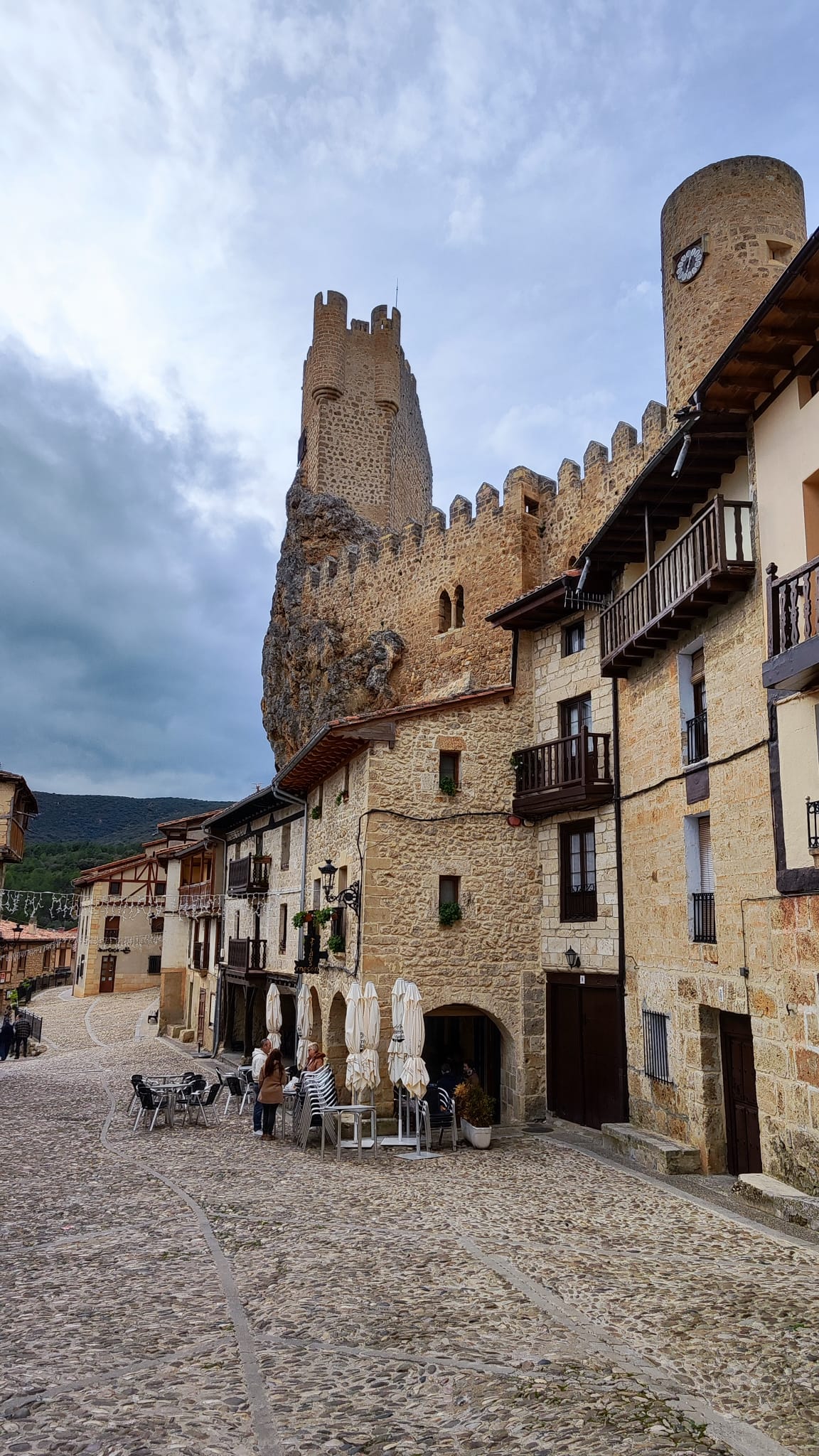 Castillo medieval en Frías, Burgos