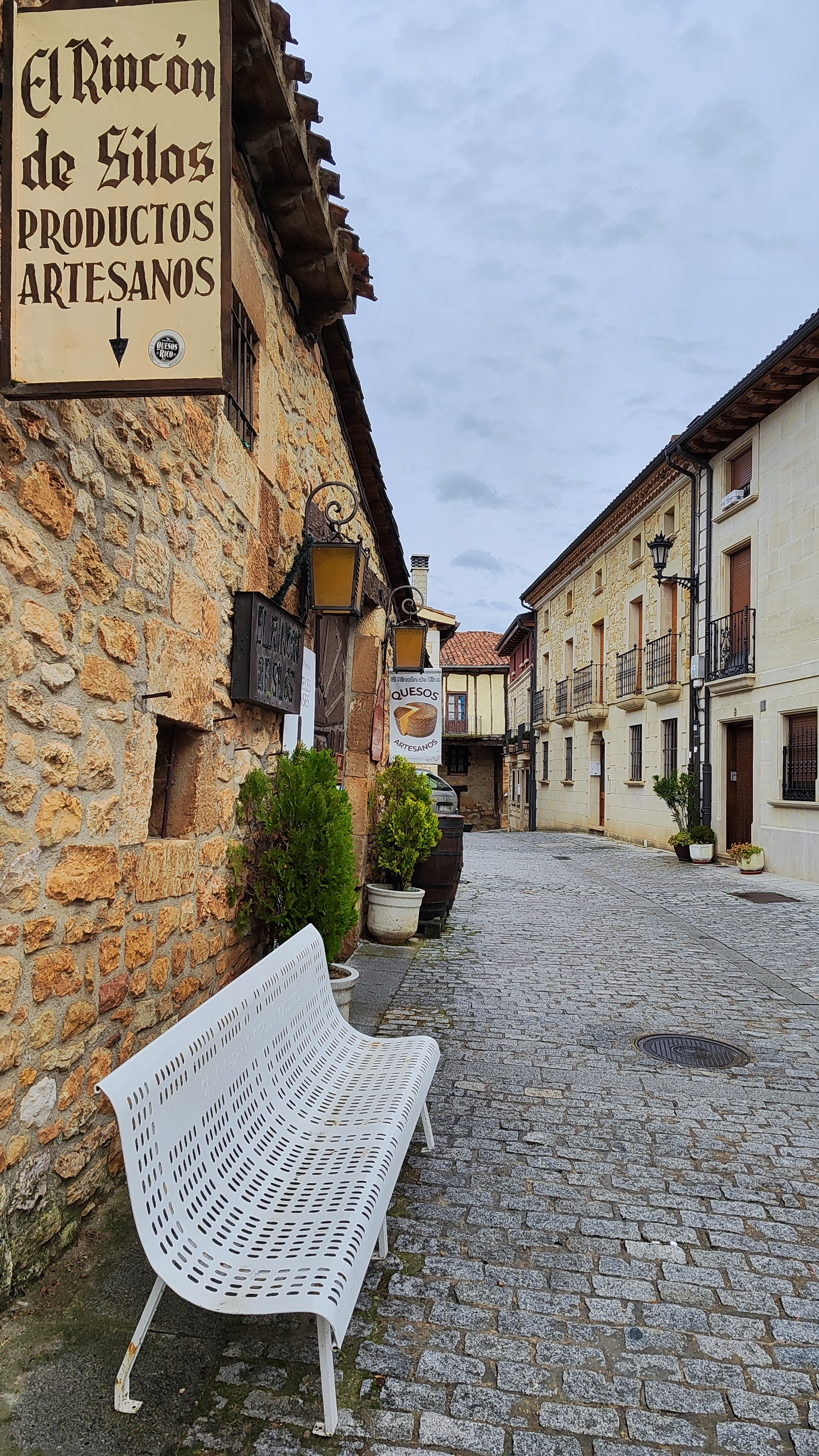 Calles medievales en Santo Domingo de silos