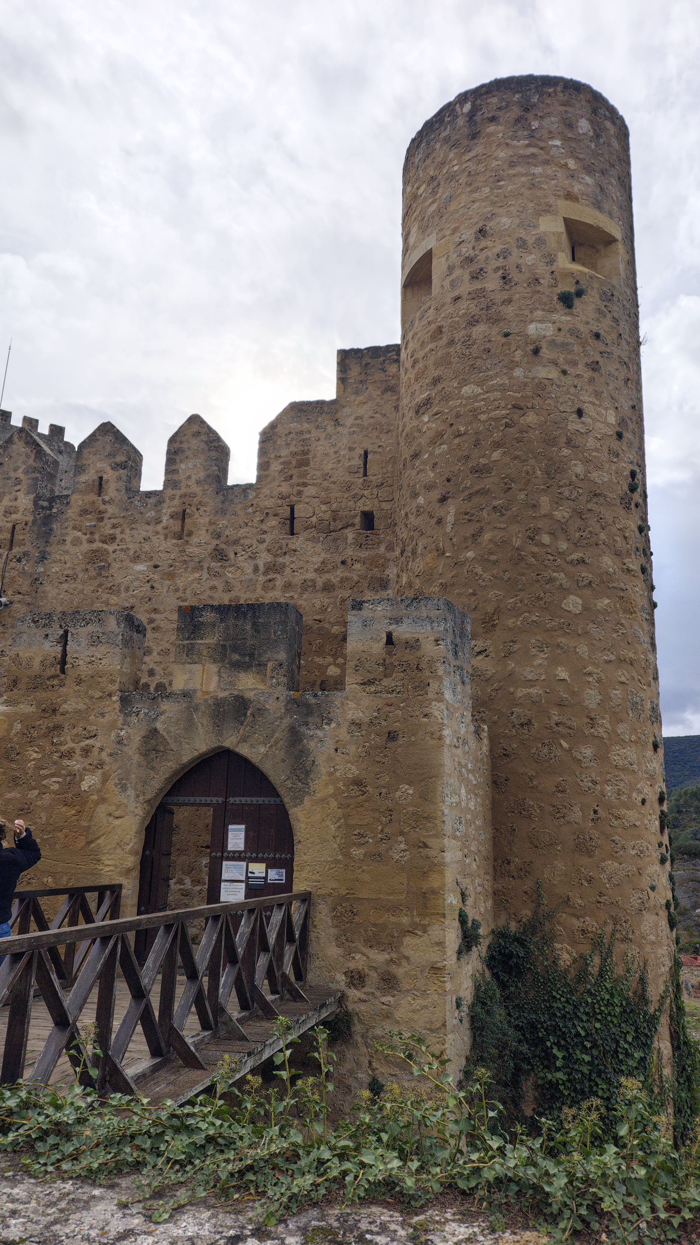 Castillo medieval en Frías, Burgos