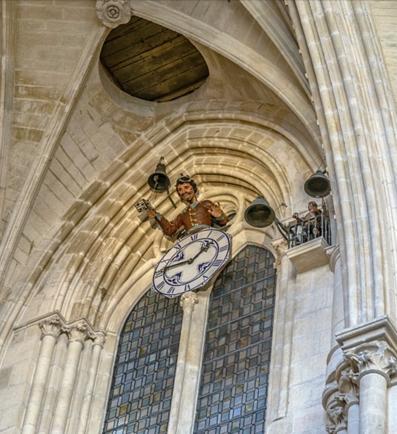 Papamoscas, Catedral de Burgos