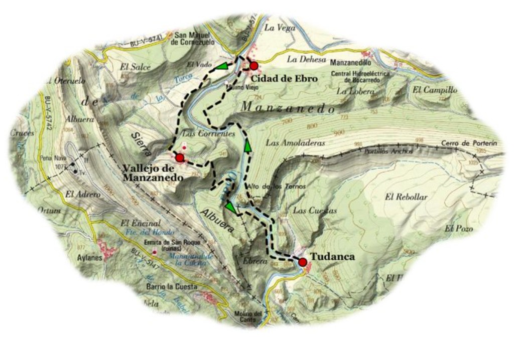 Ruta Desfiladero de los Tornos, Merindades de Burgos