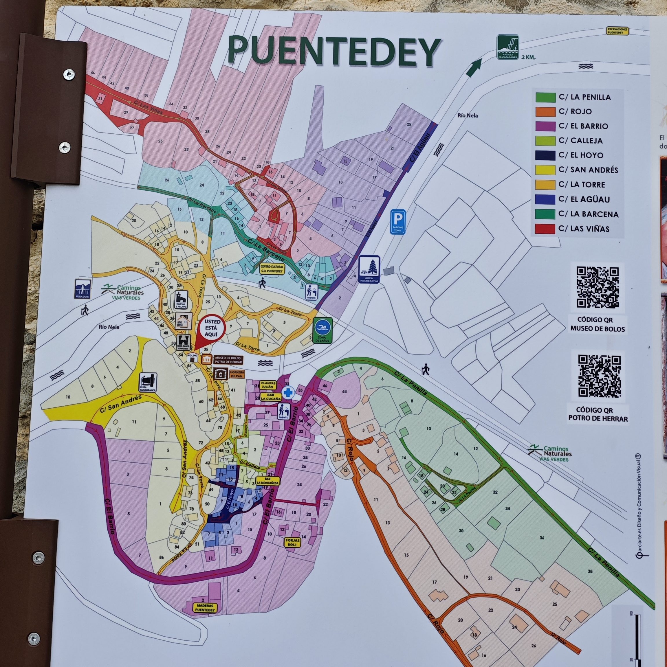 Mapa de Puentedey, Burgos